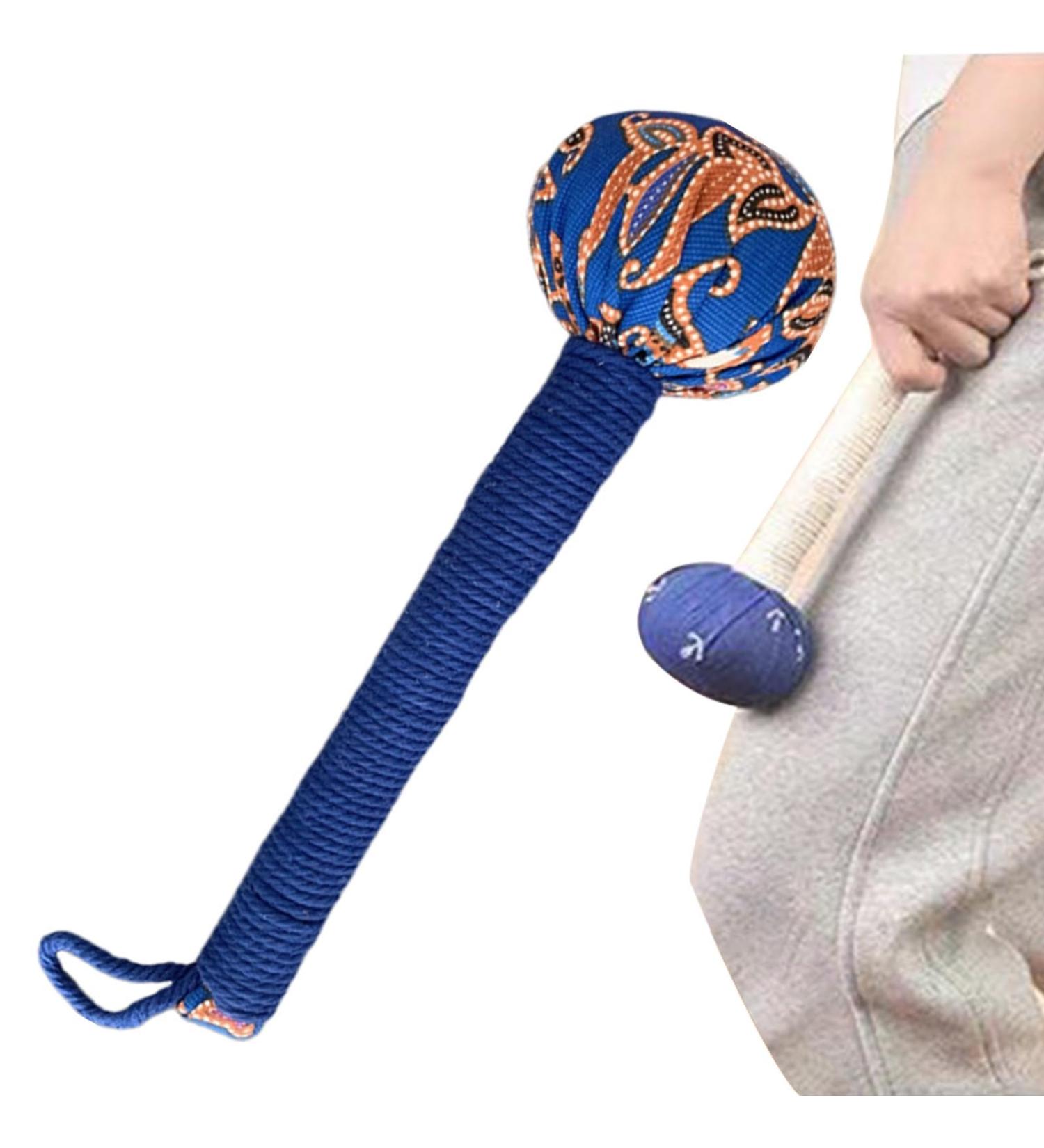 Buy 2 Handmade Mugwort Massage Hammers | Portable Manual Massage Tool for Muscle Relief & Back Percussion | Perfect for Travel - Buy Online on GoSupps.com