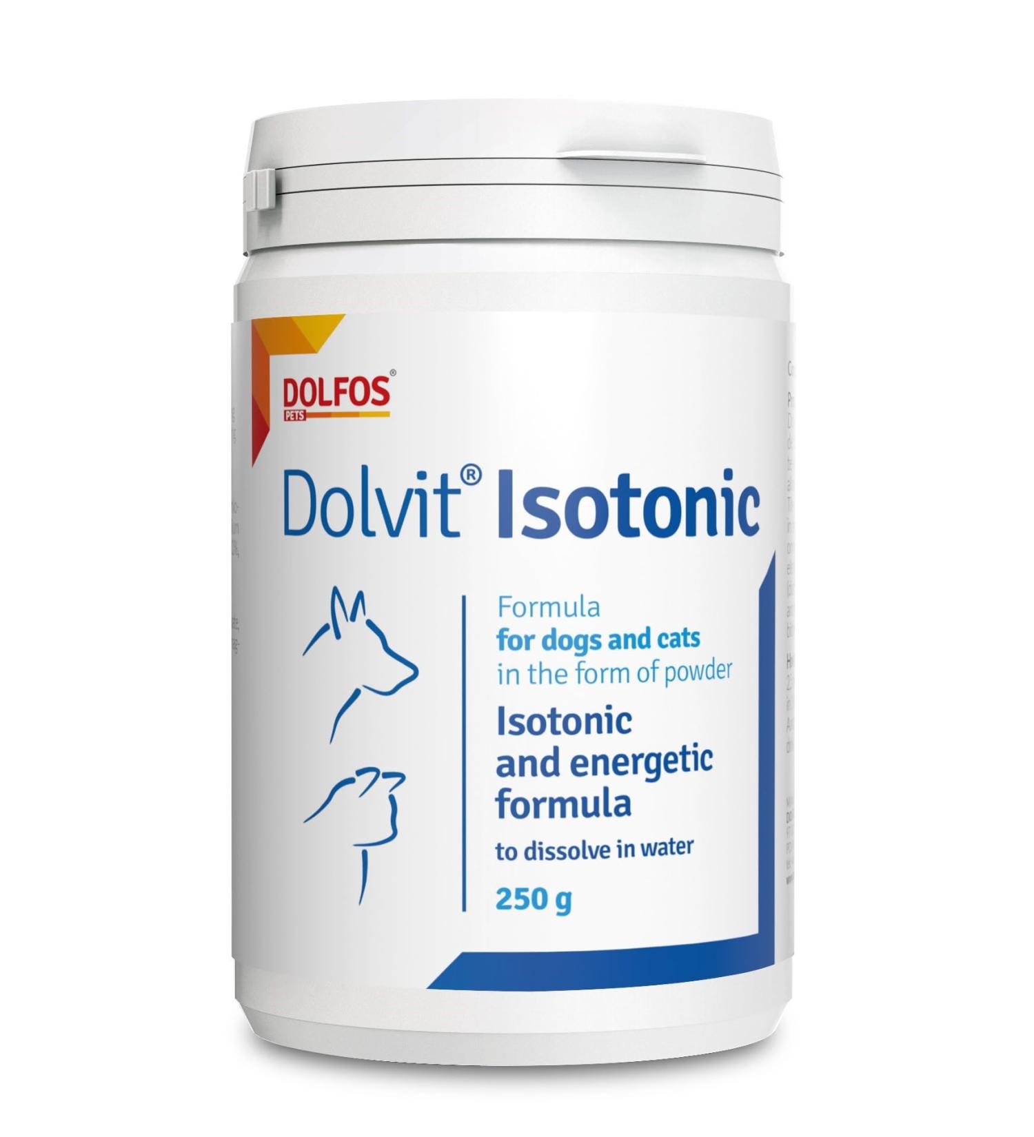 PETS Dolfos Dolvit Isotonic 250g Water Soluble Hydration Electrolytes For Cats Dogs