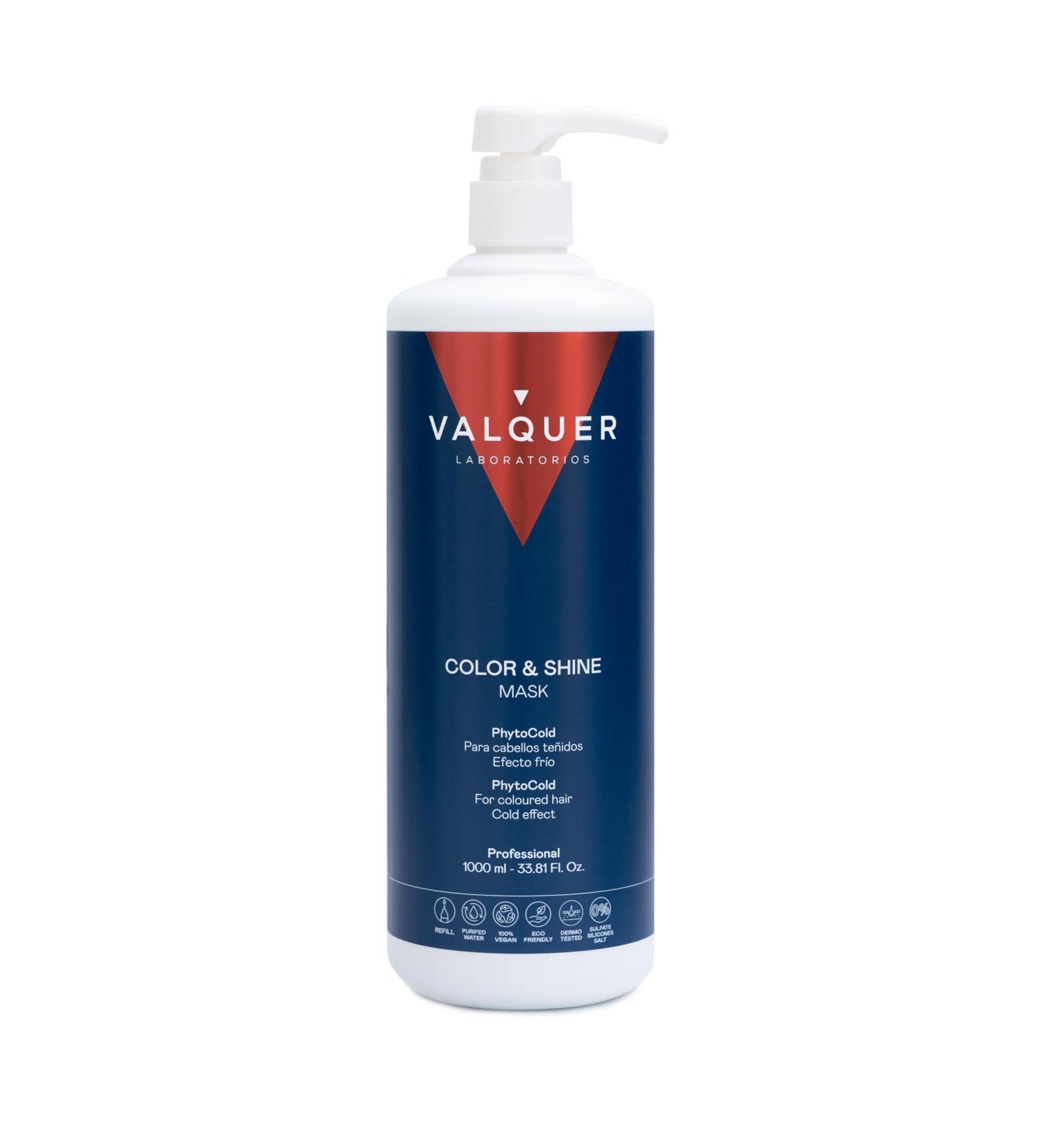 V lquer Ice Hair Mask Color and Shine - 1L Odorless Hair Treatment for Radiant Color | International Shipping Available - Buy Online on GoSupps.com