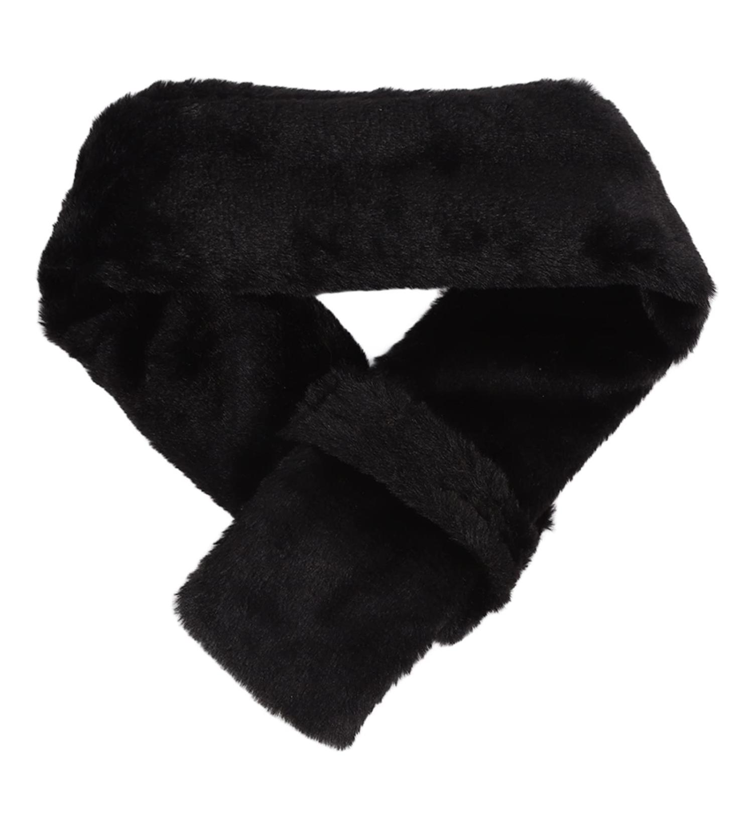 Black Heated Scarf & Electric Neck Pillow - Wireless Thermal Support with 3 Adjustable Temperatures for Ultimate Relaxation - Buy Online on GoSupps.com