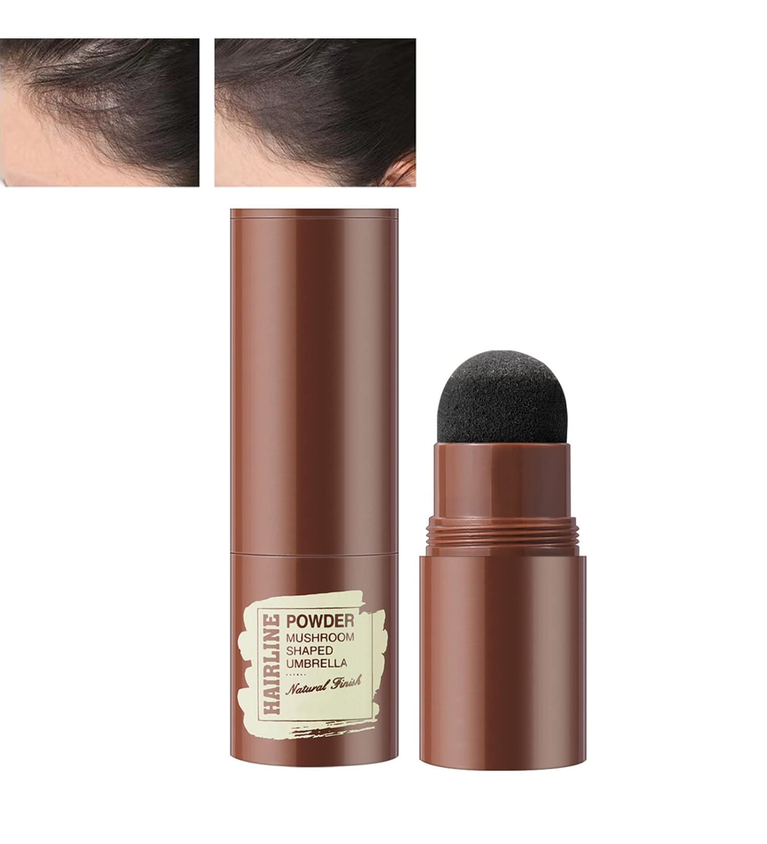 Rosarden Hairline Powder Stick - Waterproof Hair Loss Concealer for Women & Men (Dark Brown) - Buy Online on GoSupps.com