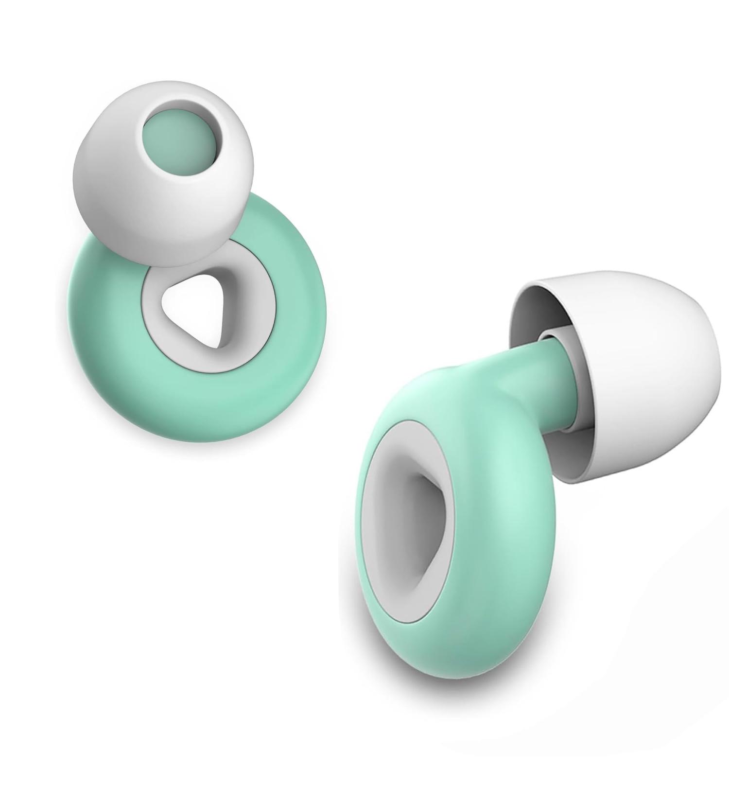 High-Quality Noise Cancelling Ear Plugs | 30dB Silicone Earplugs for Sleep Concerts & Study - 6 Sizes Included - Buy Online on GoSupps.com