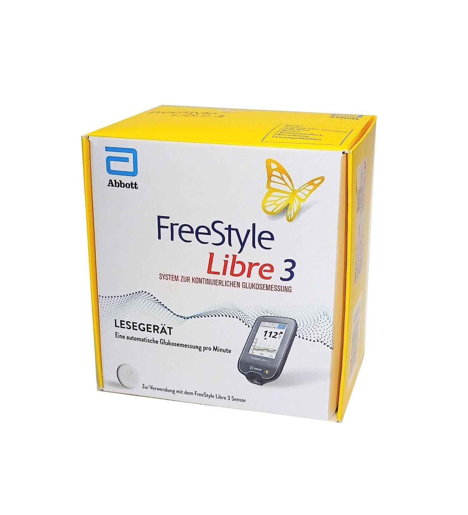 FreeStyle Libre 3 Diabetes Reader mmol/L Blood Glucose Meter Reader Becopa Voucher new