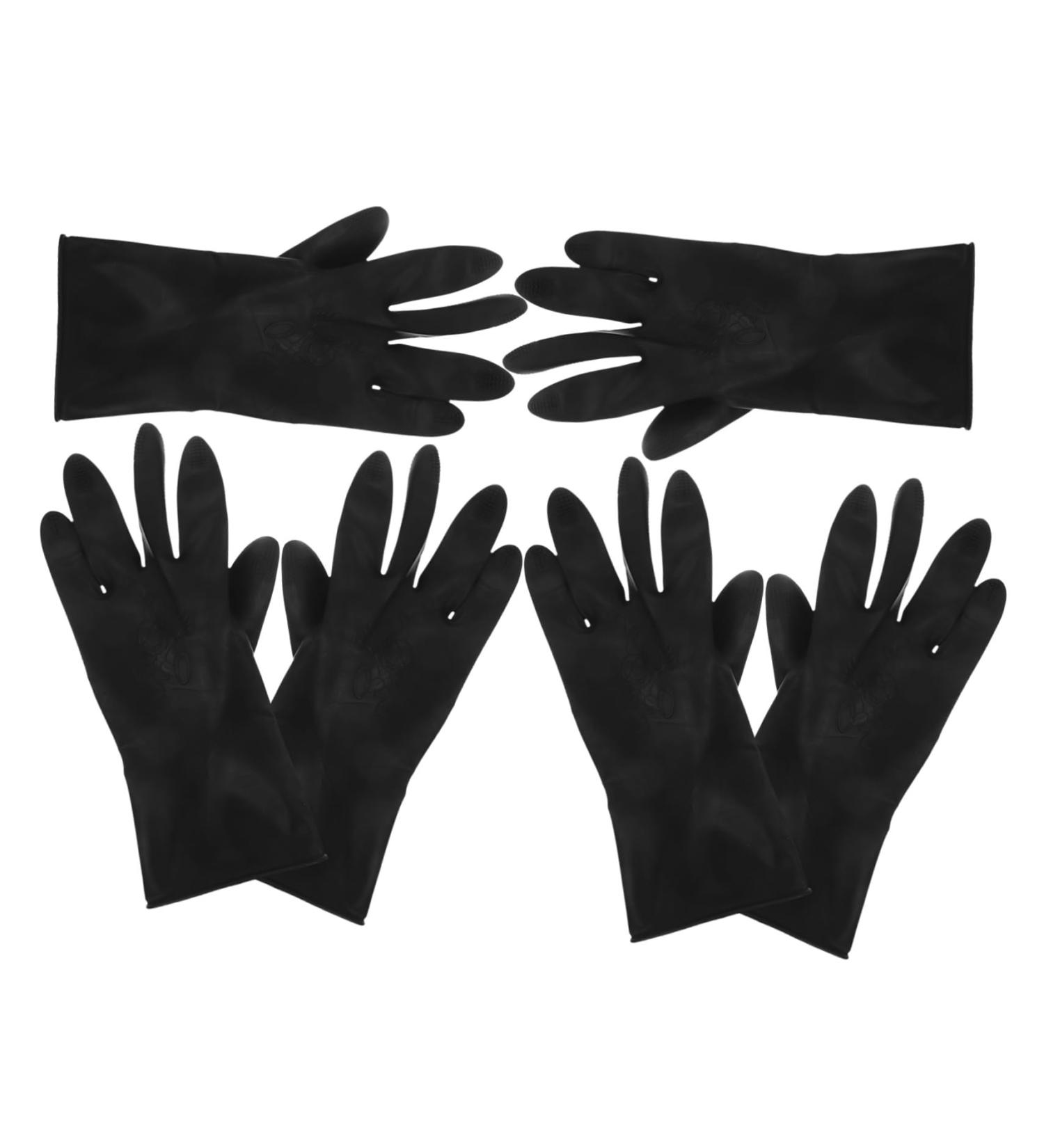 3 Pairs Hair Shampoo Gloves Black Hair Dye Ponytail Mens Hair Dye Men Shampoo Guantes De Para Medium - Buy Online on GoSupps.com