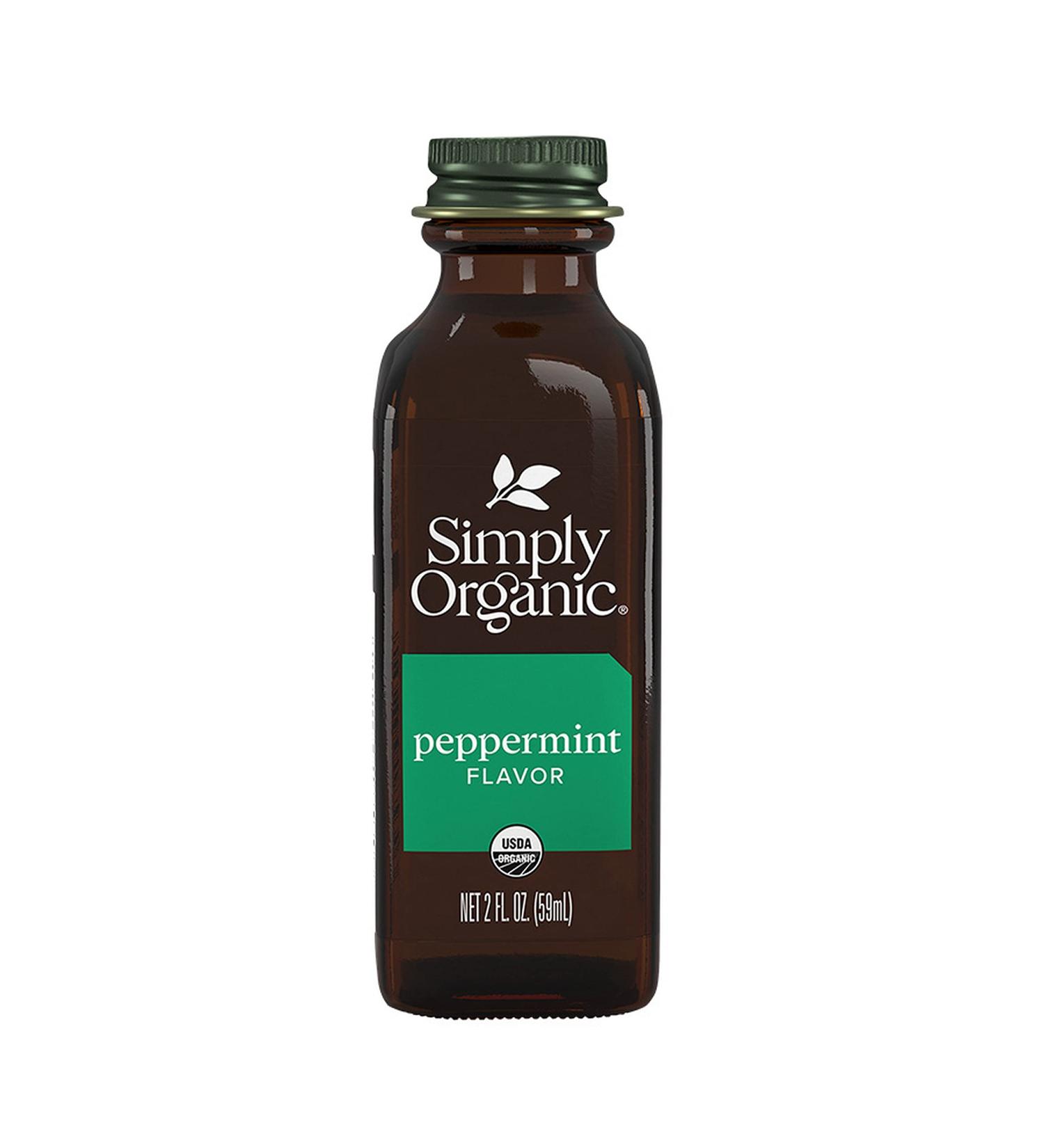 Organic Peppermint Flavor - 2 fl oz | Pure and Natural Mentha Piperita Oil - Buy Online on GoSupps.com