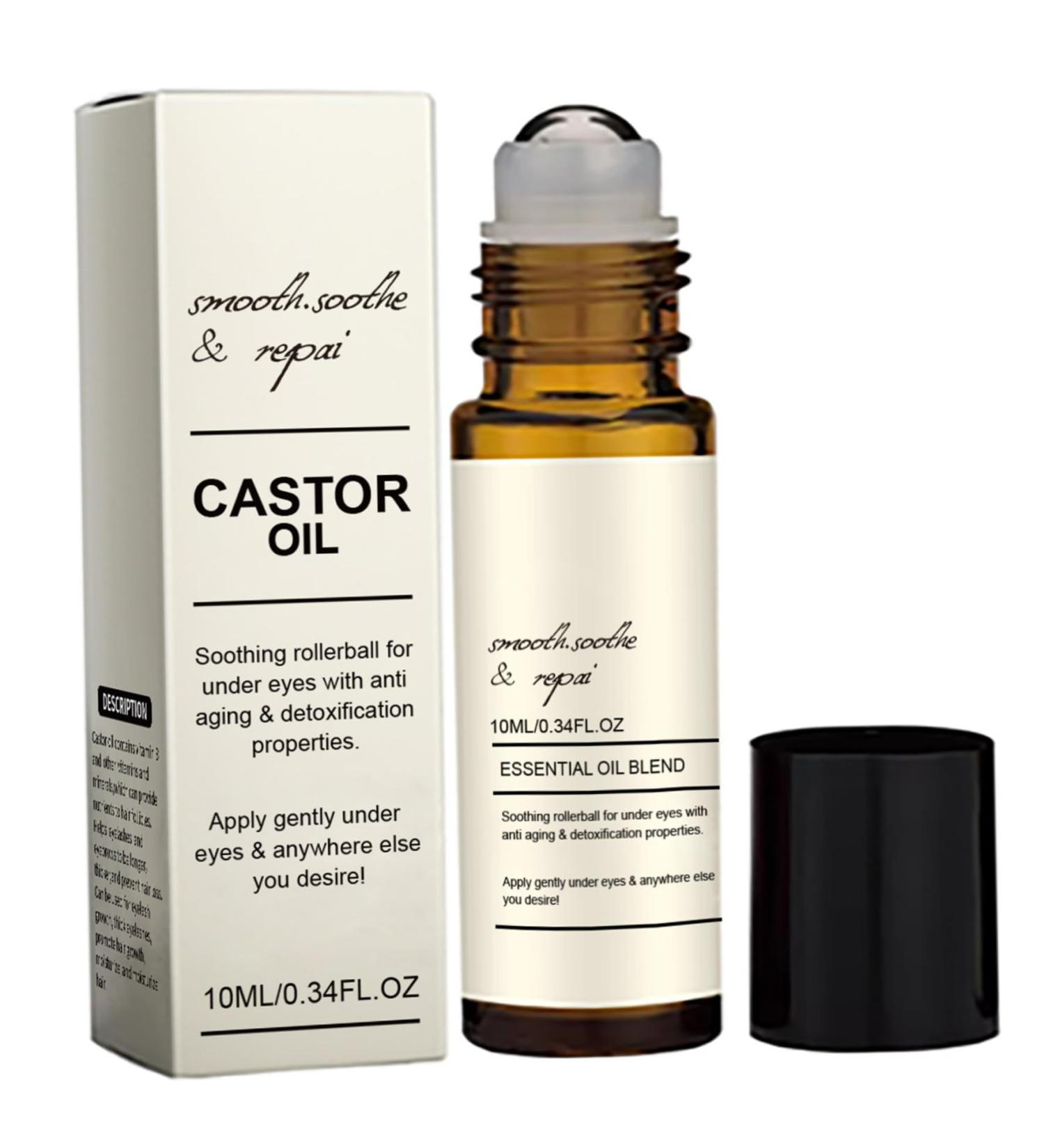 Rouleau d'huile de ricin boule rouleau d'huile de ricin 'encens dissolvant anti- ge des acrochordons articles apaisants pour soulager l'anxi t soins personnels pour femmes 10 ml... - Buy Online on GoSupps.com
