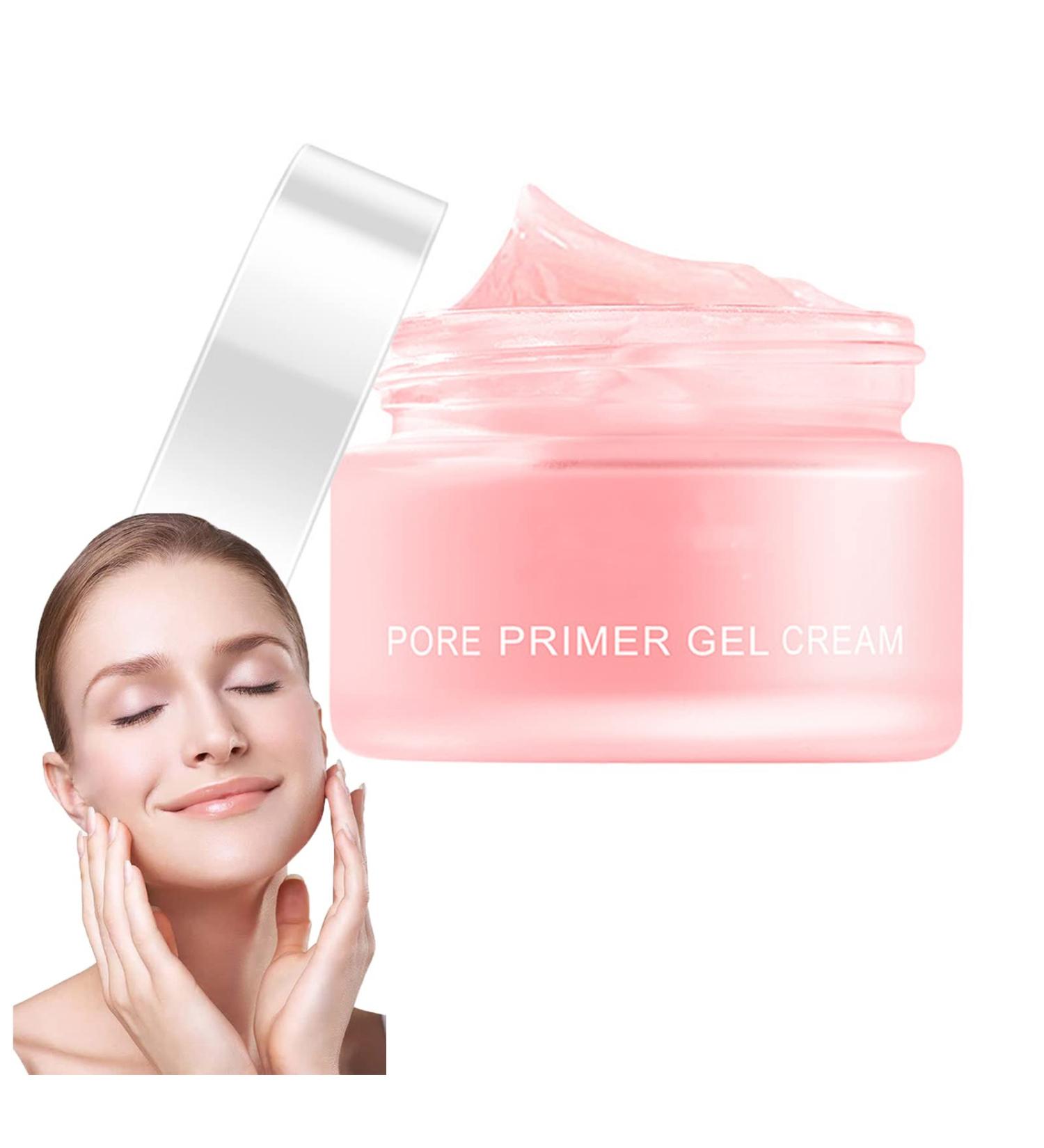 Pore Primer Gel Cream | Invisible Pore Face Primer & Mattifying Make-up Base | Oil Control & Moisturizing Gel for Smooth Skin - International Shipping - Buy Online on GoSupps.com