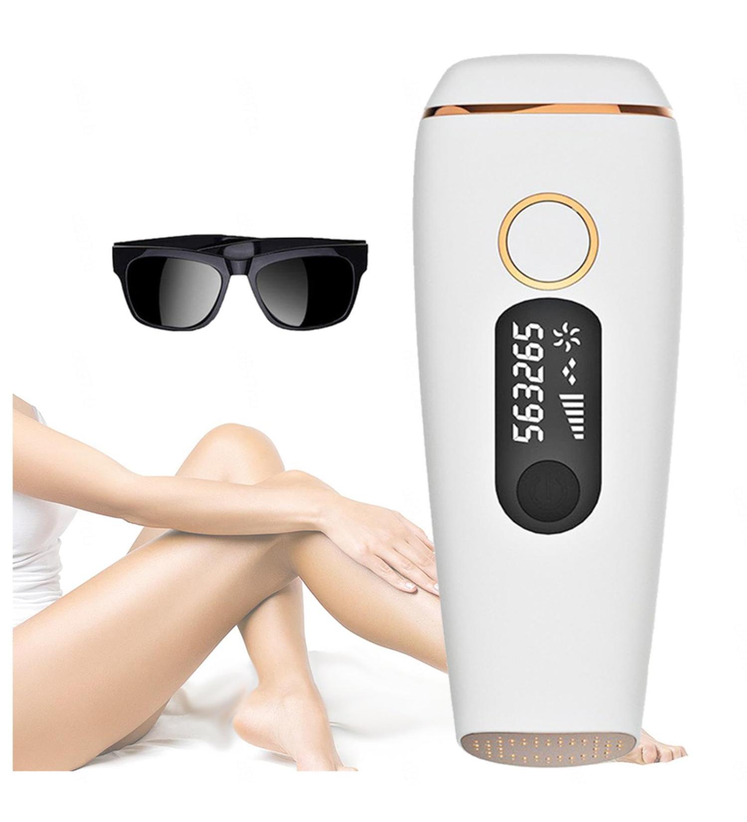 Gerrit 5 Light Intensity IPL Hair Removal Device - Mild & Painless Laser for Face Legs Armpits & Bikini Zones - International Shipping - Buy Online on GoSupps.com