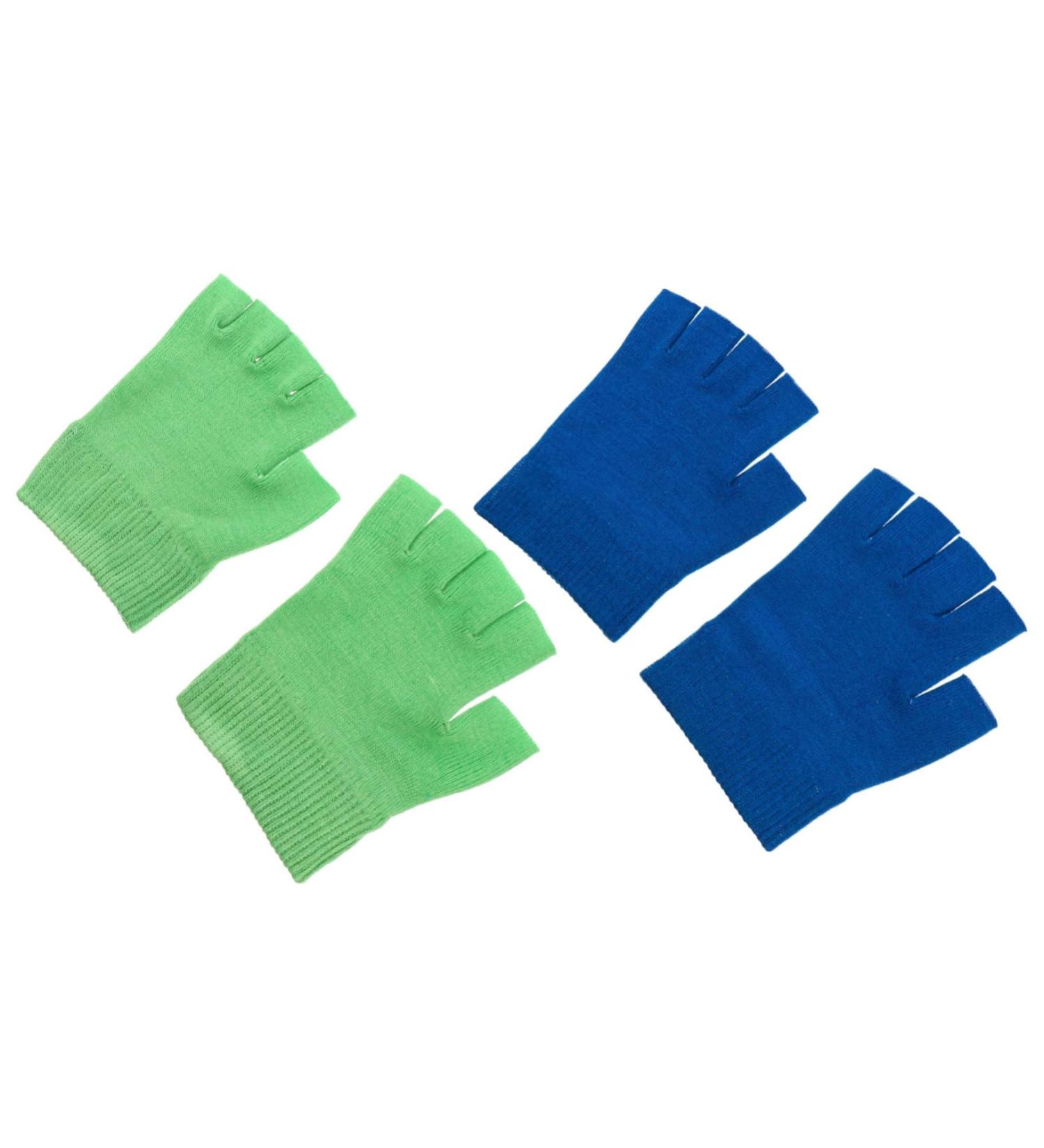 MERRYHAPY 2 Pairs Gel Gloves Hand Care Gloves for Cracked Skin Moisture Gloves Blue Moisturising Gloves Moisturizing Gloves Half Finger Skincare Gloves Gel Moisturizing Gloves Dipping - Buy Online on GoSupps.com