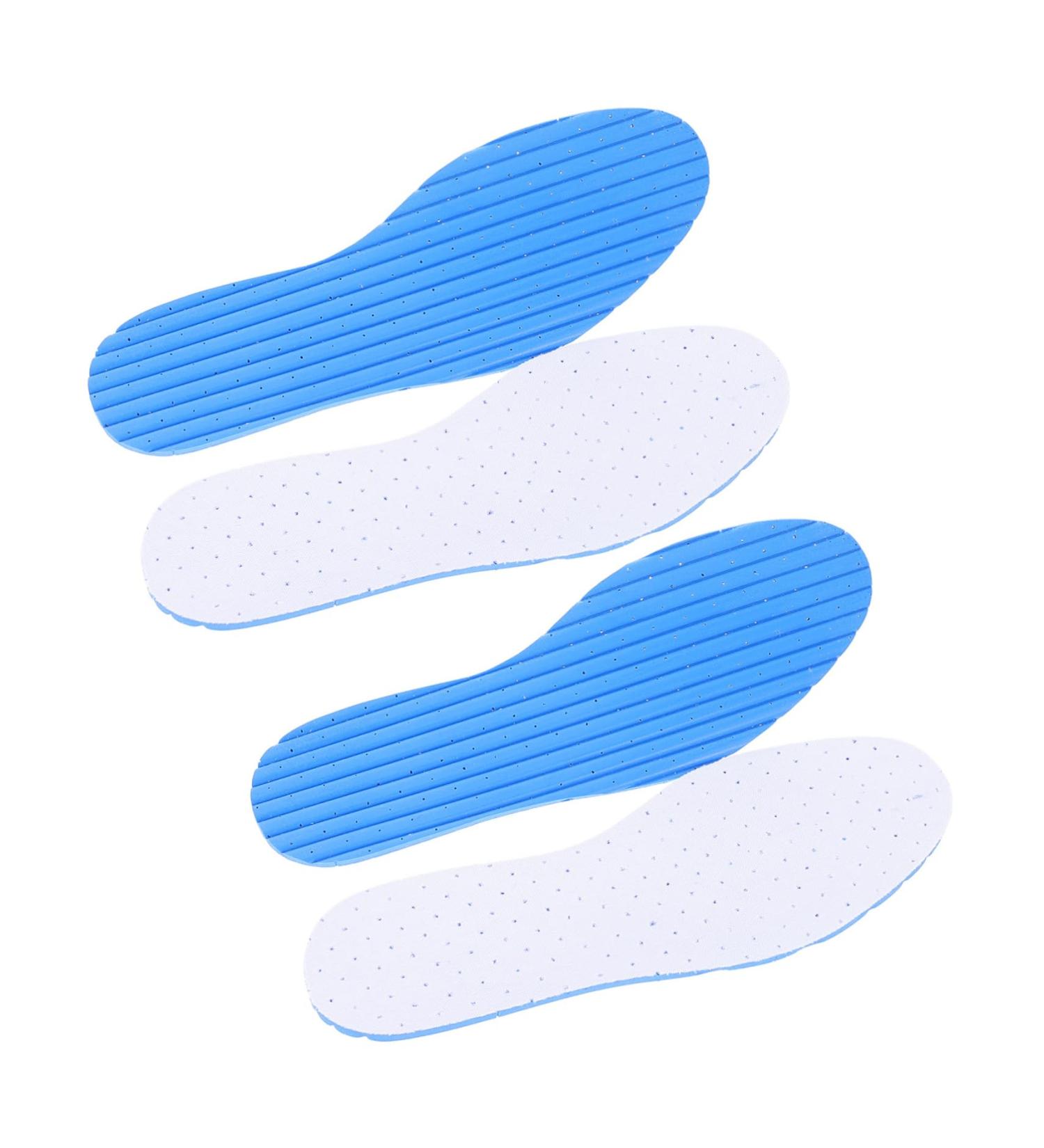 FRCOLOR Sweat-Absorbing Insoles - 2 Pairs of Thin Comfortable Shoe Inserts for Sports & Foot Care | Universal Fit for Women | Perfect for Basketball & Athletic Shoes - Buy Online on GoSupps.com