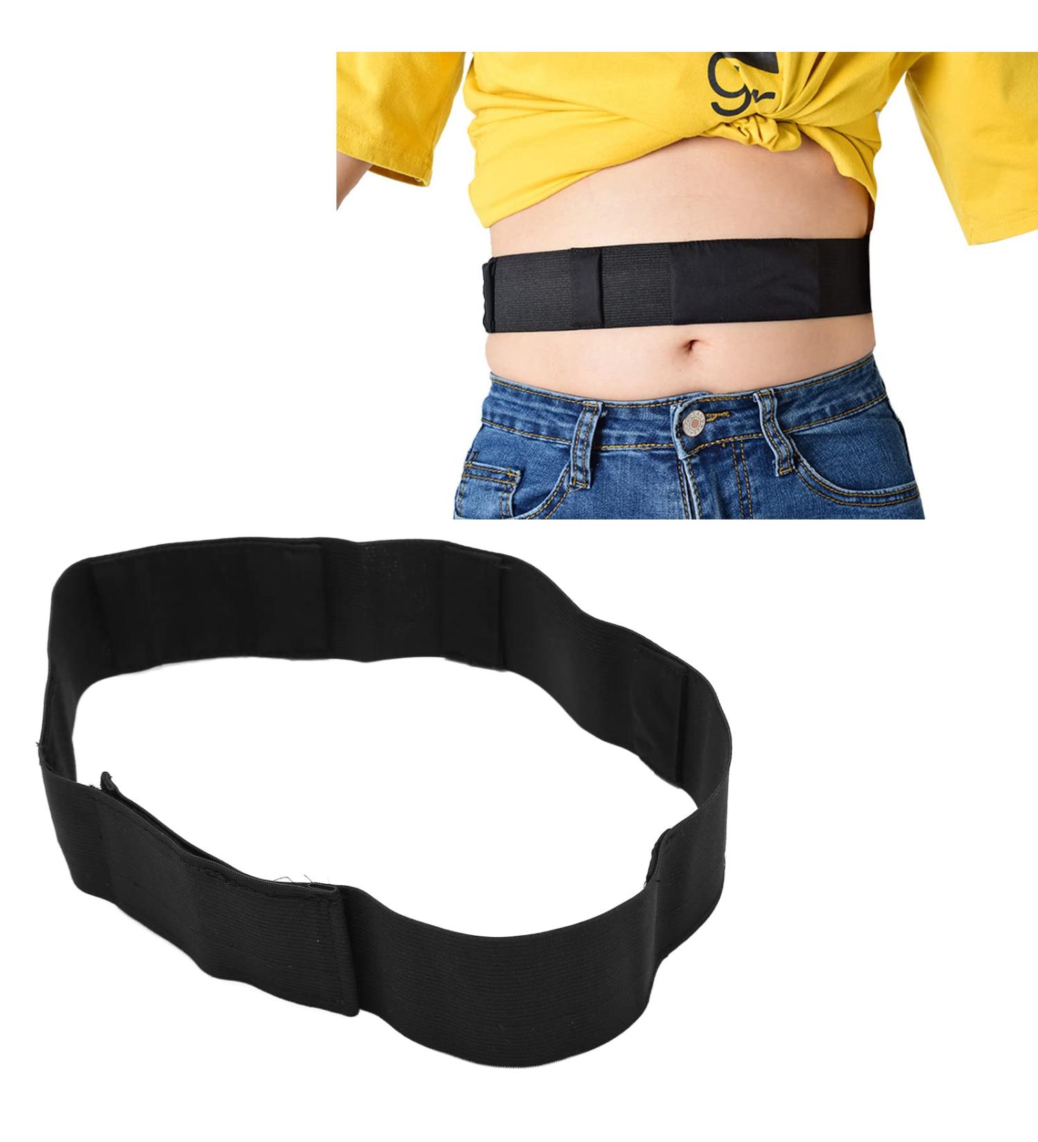 Breathable PD Belt for Peritoneal Dialysis Catheter Holder - Adjustable & Soft - Black - Buy Online on GoSupps.com