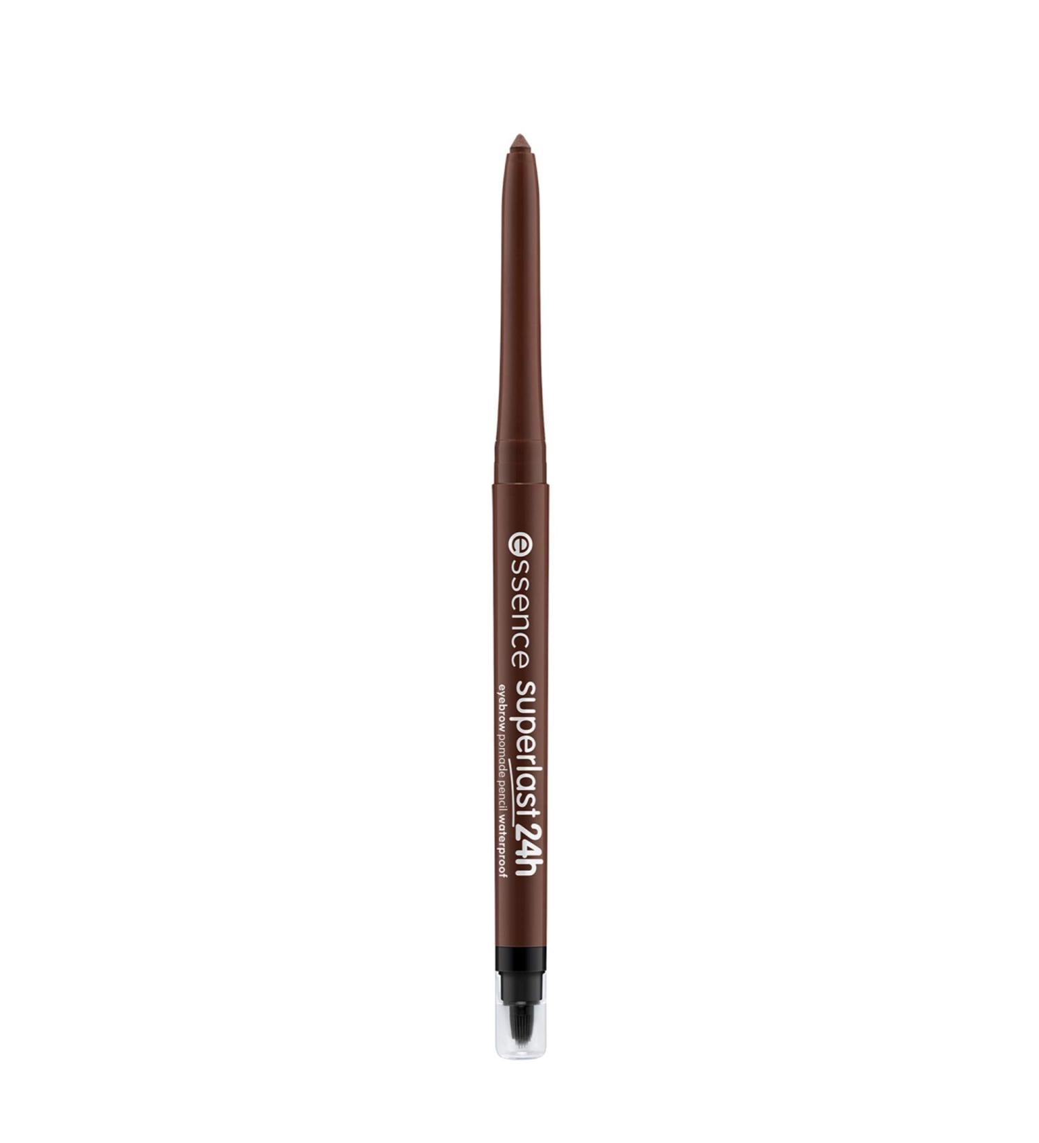 Essence Superlast 24h Eyebrow Pomade Pencil Waterproof - Vegan Dark Brown 5-Pack | Long-lasting Eye Makeup - Buy Online on GoSupps.com