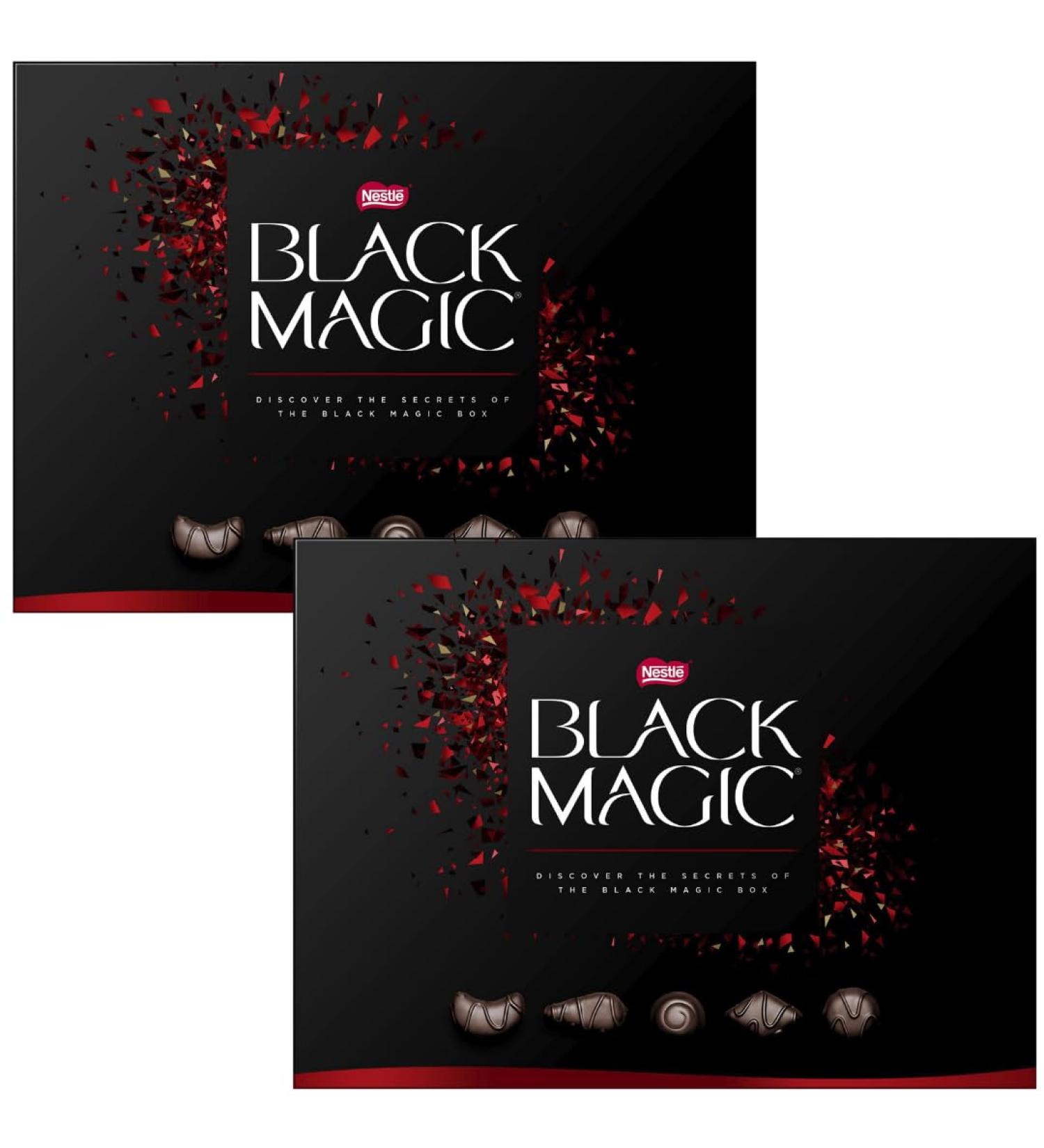 Chocolate Box Bundle With Black Magic Medium Box 348g (2 Pack)