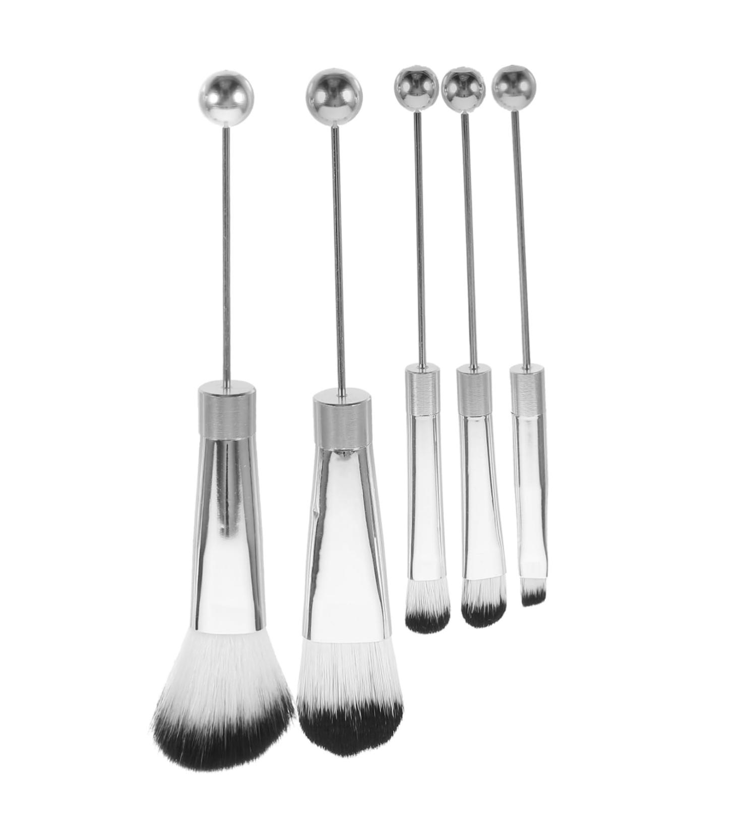 FOMIYES 1 Set Makeup Brush Set Blush Brush Foundation Brush Female Makeup Eye Shadow Brush Eye Brush for Makeup Women Makeup Brush Eye Makeup Face Makeup Brush Miss Eyes Tool Brush 15.50X2.00X1.00CM Silver - Buy Online on GoSupps.com