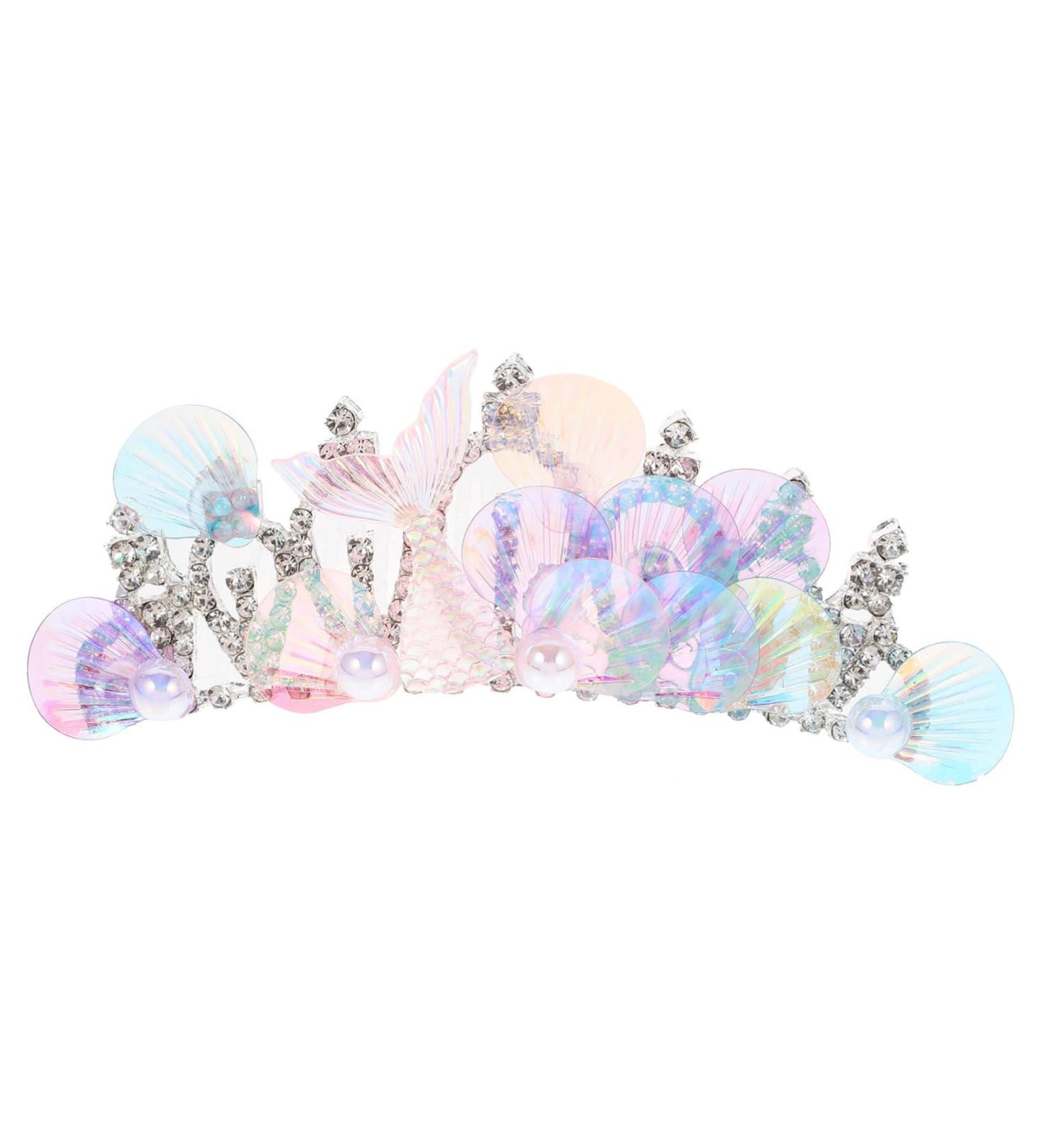 Beatifufu Rhinestone Tuck Comb Girls Metal Hair Comb Headdresses for Women Headpieces for Girls Women Hair Comb Metal Headpiece Hair Clips Wigs Girl Hair Comb Crown Issue Card Baby - Buy Online on GoSupps.com