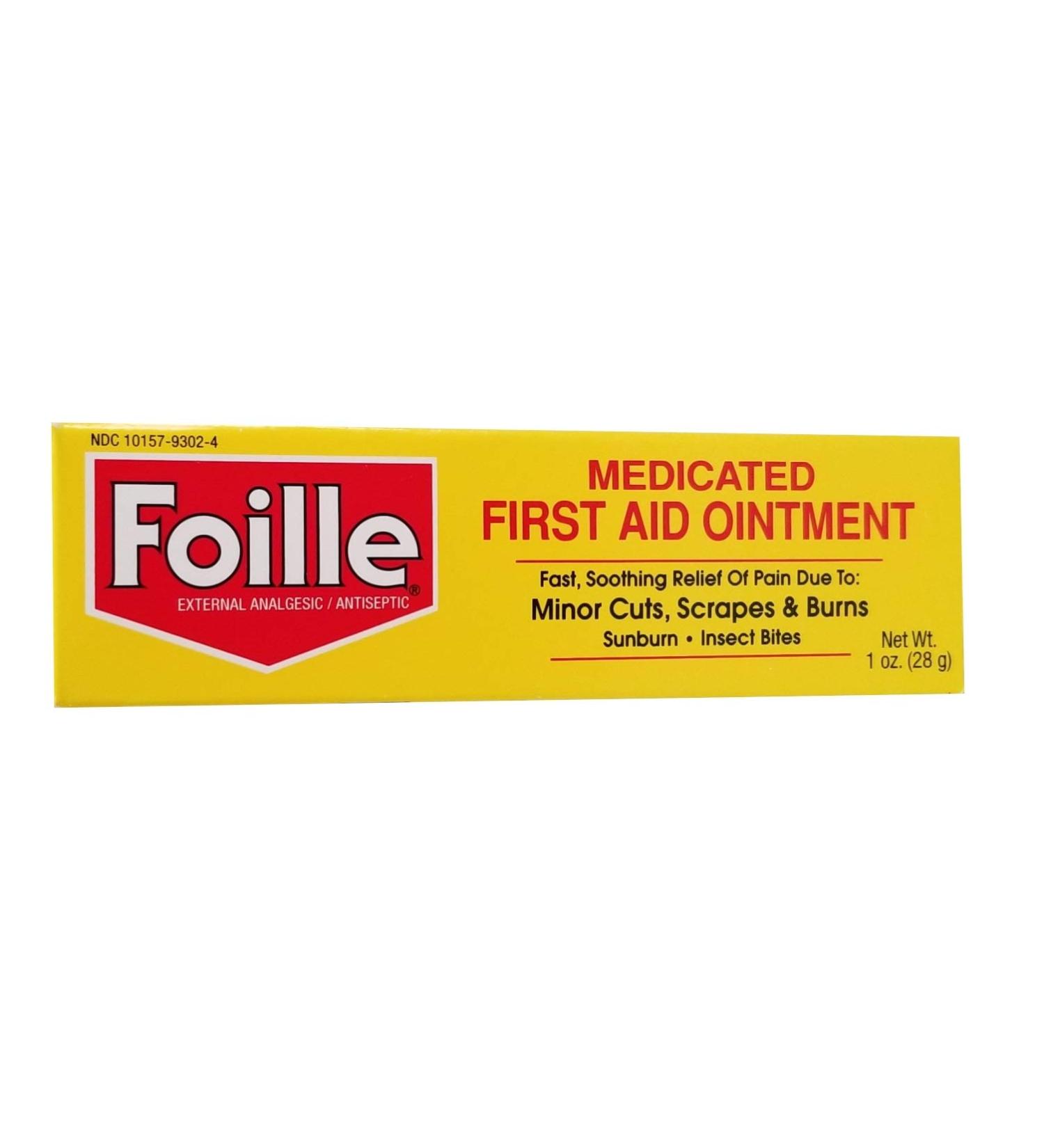 Foille Medicated First-Aid Ointment Tube 1 Ounce by Foille