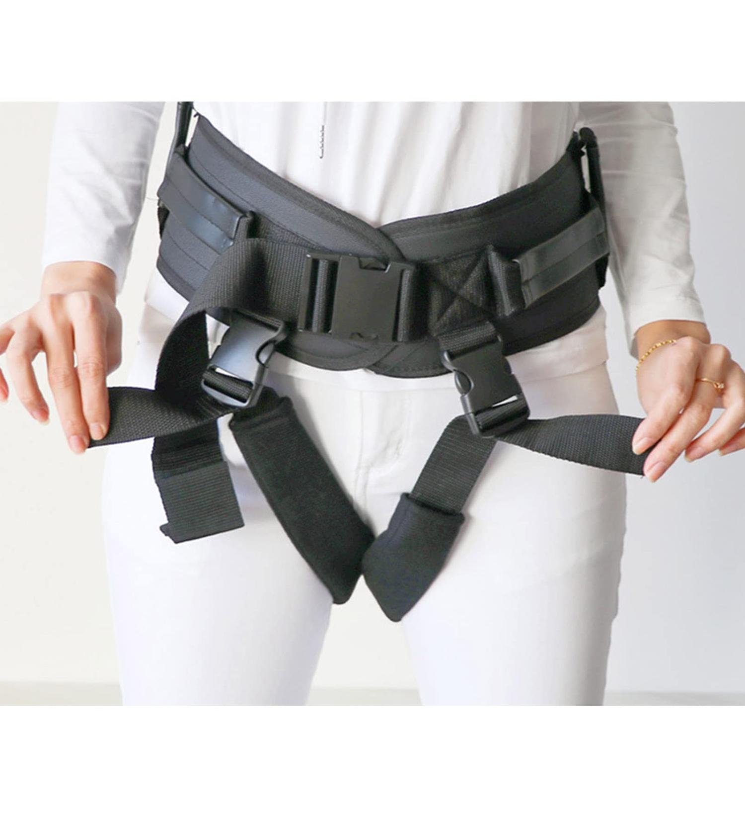Lift Gait Belt Gait Belt with Leg Loops and Caregiver Hand Grips- Patient Lift Walking Belt Assist Device for Seniors Elderly Occupational and Physical Therapy (M (66 96cm)) - Buy Online on GoSupps.com
