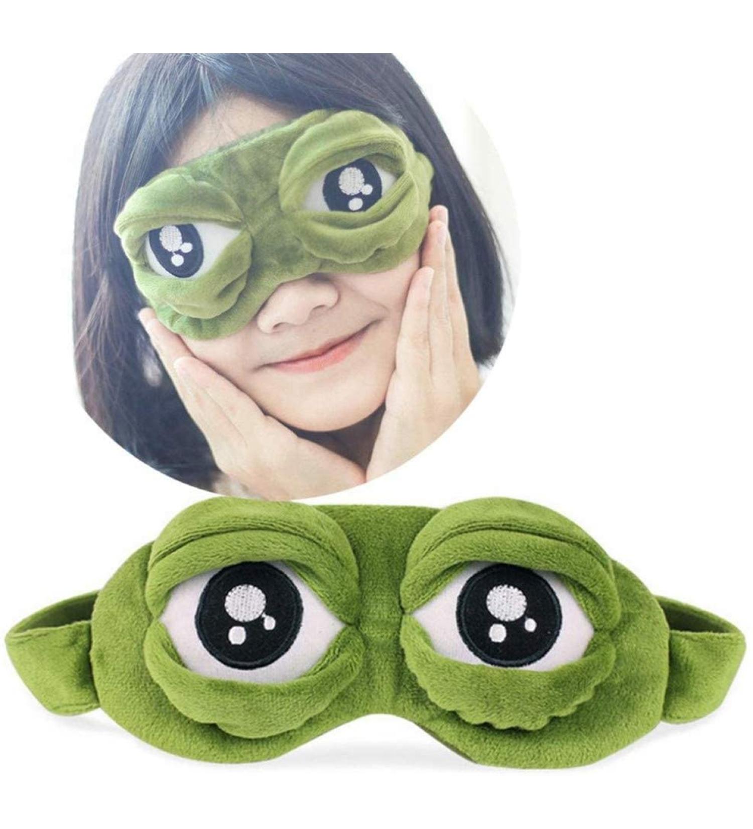 Cute Cartoon Eye Funny Animal Sleep Shade Cover for Travel Office Men Kids - 1 Pack - Buy Online on GoSupps.com