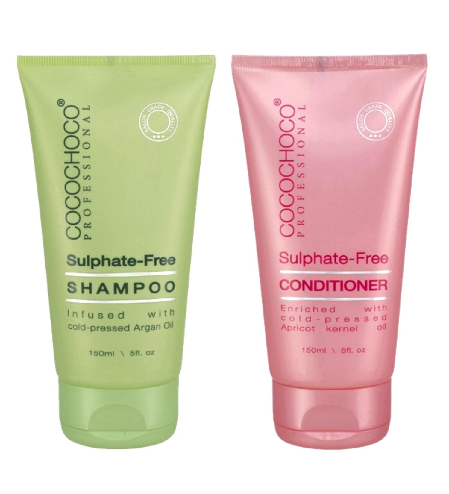 COCOCHOCO Professional Sulfate Free Shampoo 150ml + Conditioner 150ml - Buy Online on GoSupps.com