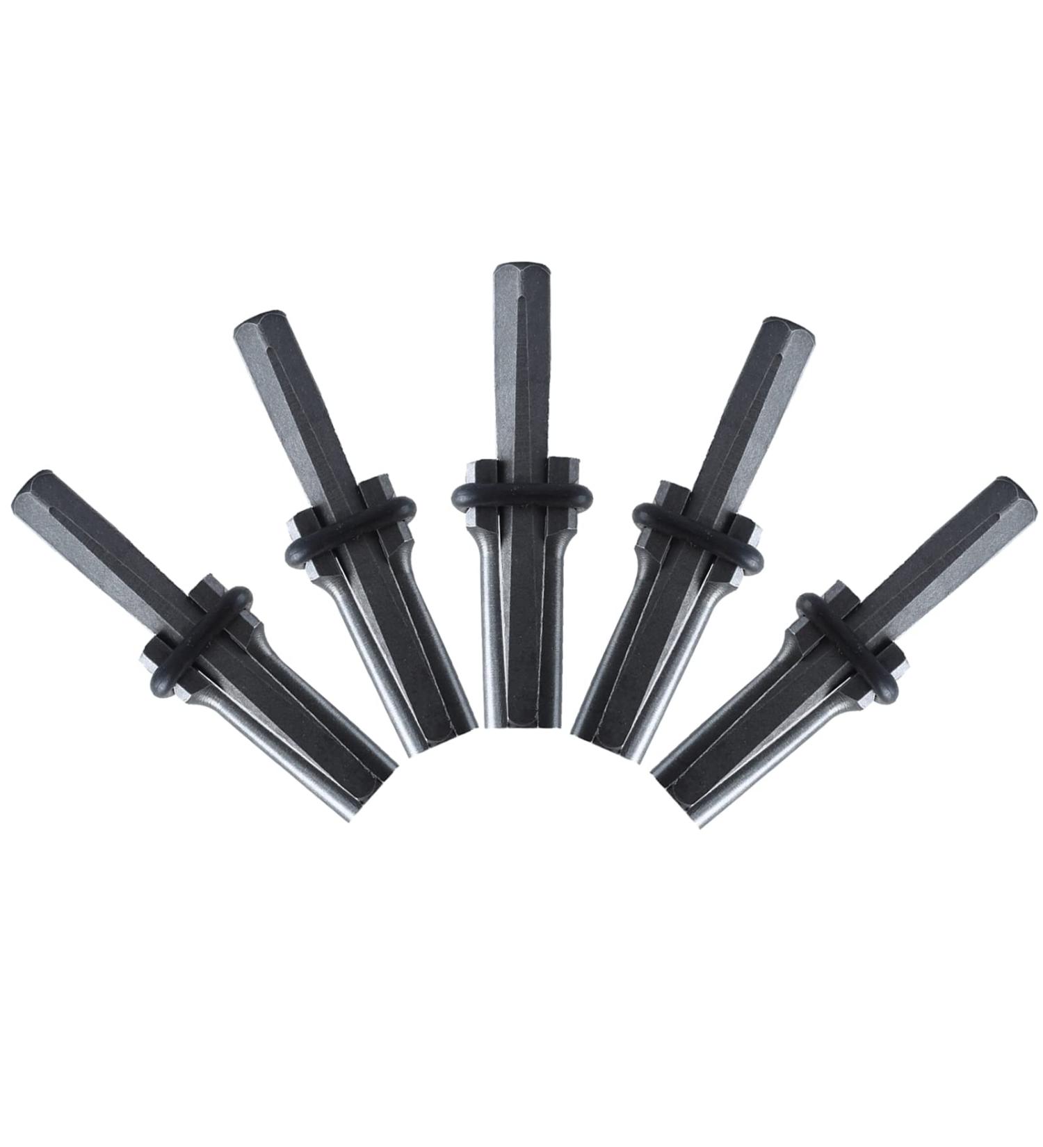 FLK Tech 5 SET 5/8 Plug Wedges and Feather Shims Concrete Rock Stone Splitter Hand Tools 16mm - Buy Online on GoSupps.com