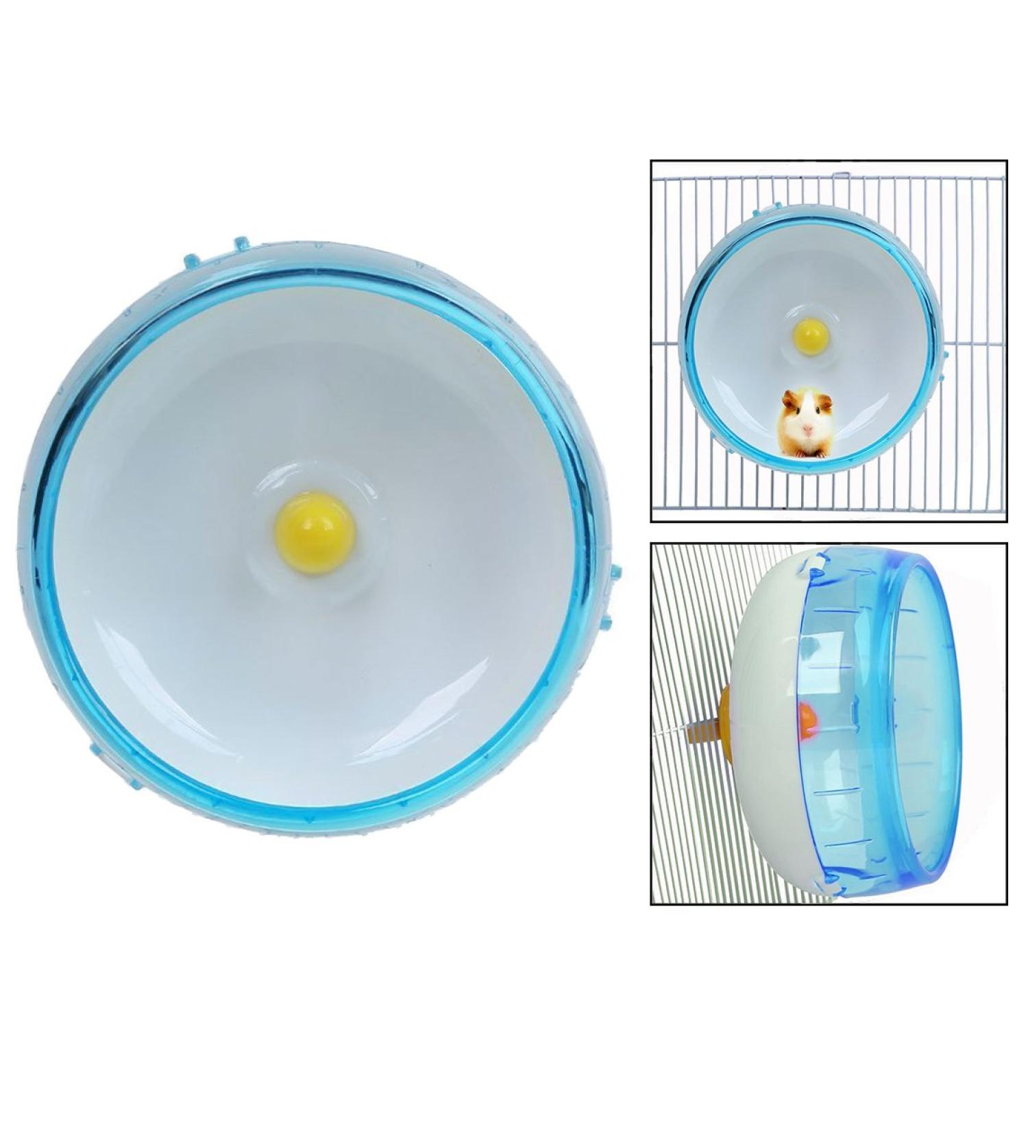 Itian Hamster Running Spinner Wheel Pet Running Toy for Small Animals Hamster Exercise Toy (Blue) - Buy Online on GoSupps.com