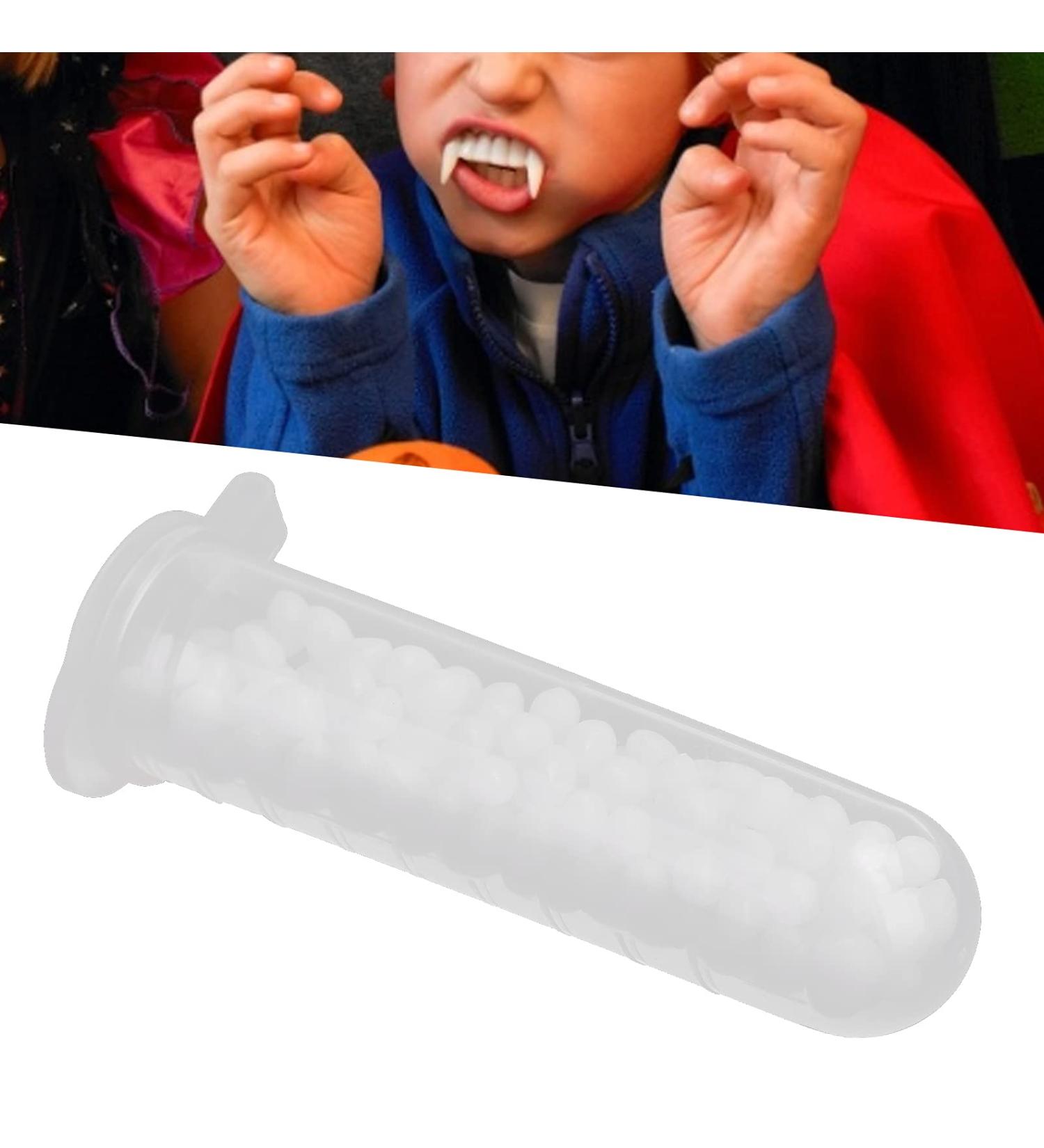 Halloween False Tooth Glue Fitting Pearls | Thermal Glue for Fake Teeth & Dentures - Secure & Durable Hold - Buy Online on GoSupps.com