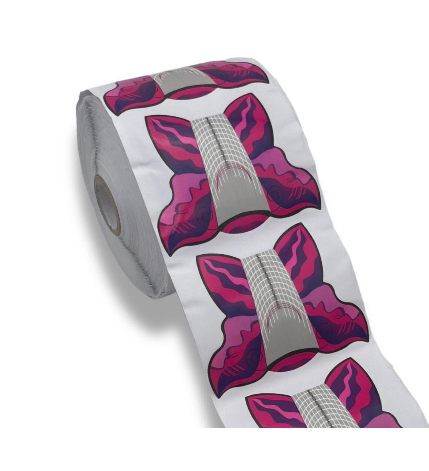 online-hut 500 Modelling Stencils Stilettos Purple-Pink Wide MS-13