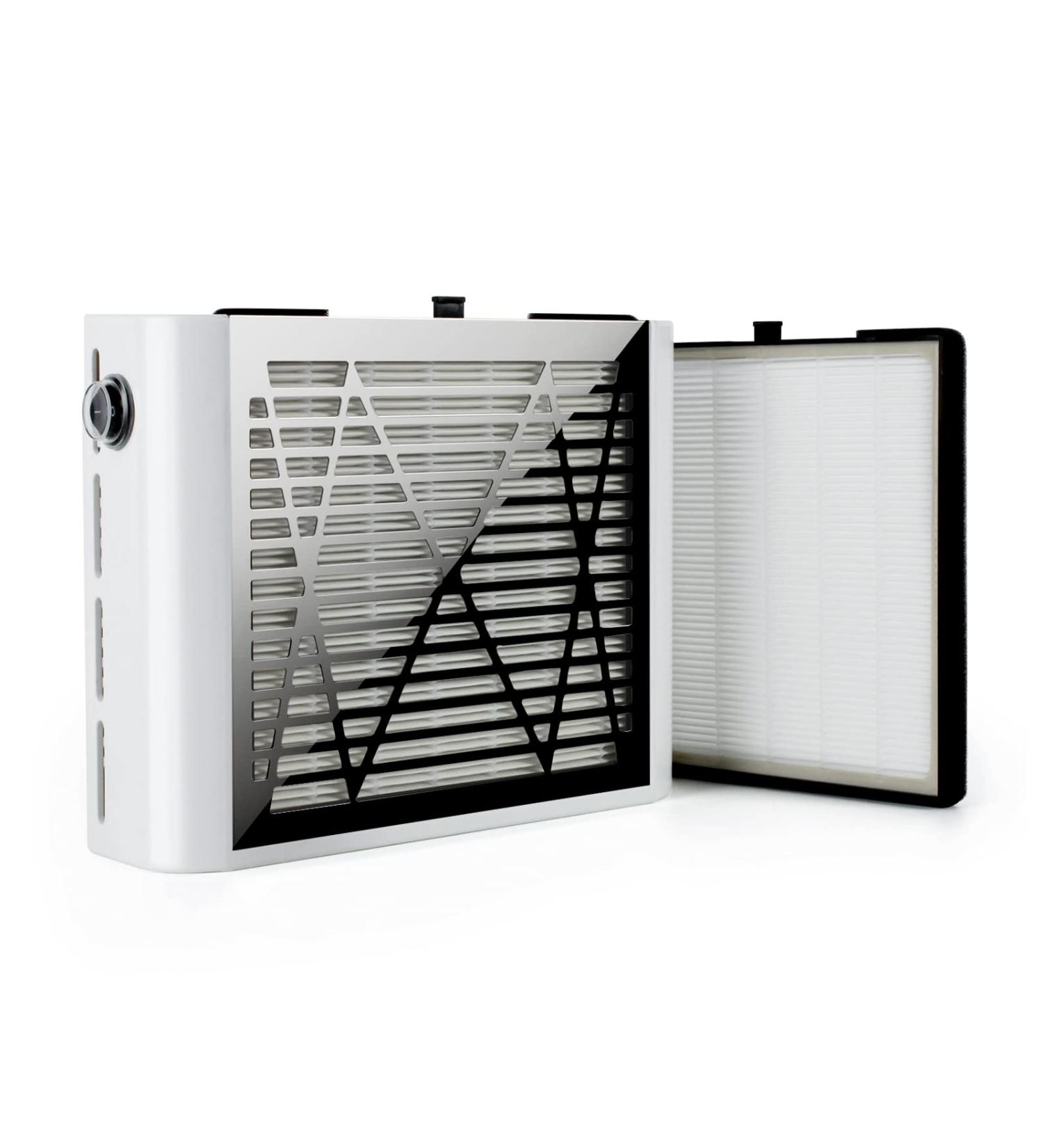 Inmaker 60W Nail Dust Collector Machine with 2 Reusable Filters - Vacuum Fan for Acrylic Nails & Poly Gel Extensions - Buy Online on GoSupps.com
