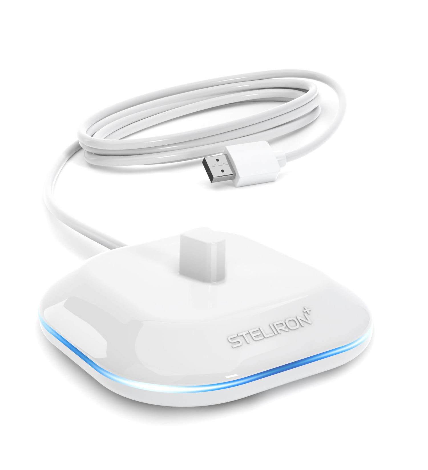 Galvanox Electric Toothbrush Charger for Braun Oral-B Model 3757 - Waterproof Inductive Base with LED Indicator - Portable Travel Charger with Built-in USB Cord - Buy Online on GoSupps.com