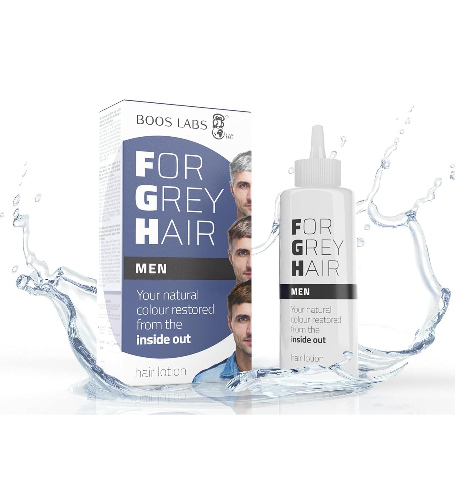 FGH for Men - Restore Your Original Hair Color & Combat Grey Hair - Buy Online on GoSupps.com