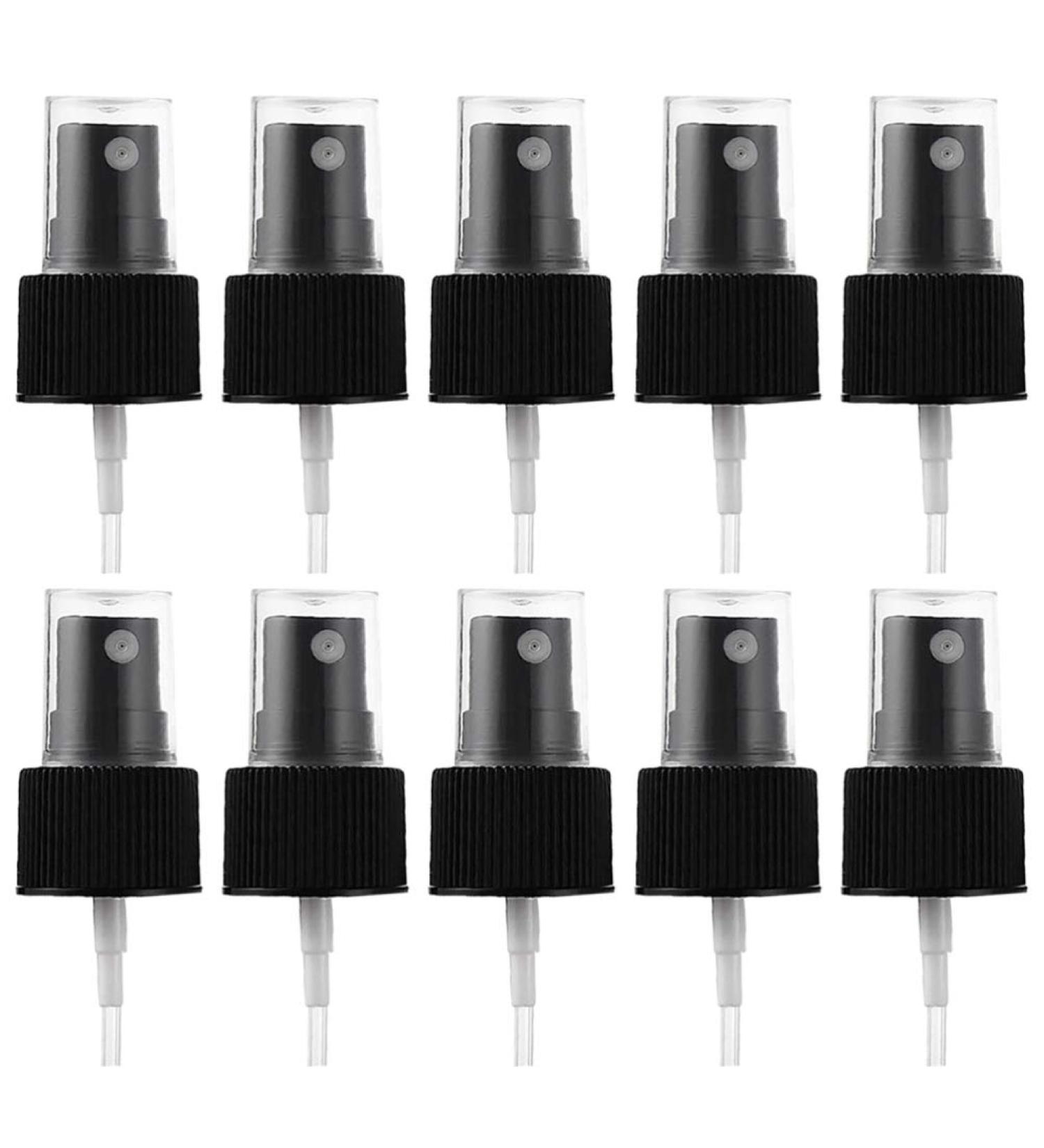 Solustre 20 Pack 18mm Spray Head Pump - Soap Shampoo & Body Wash Bottles - Black Replacement Dosier Pump - Buy Online on GoSupps.com
