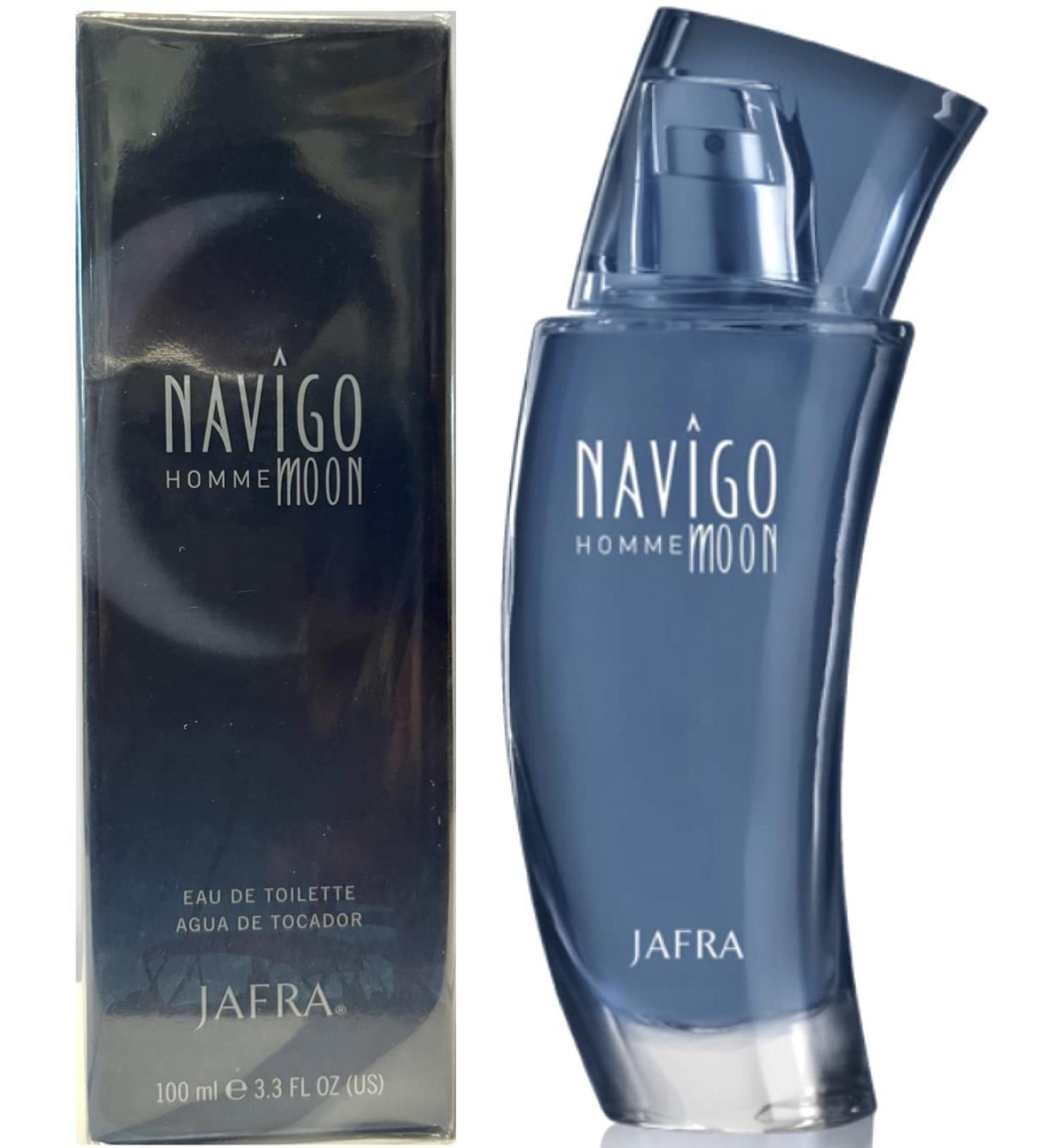 Jafra Navigo Homme Moon EAU De Toilette 3.4 Fl Oz Grapefruit 3.3 Fl Oz (Pack of 1) - Buy Online on GoSupps.com