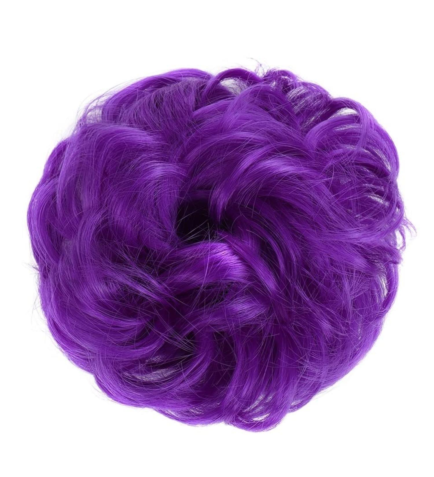 Messy Bun Hair Piece for Women Donut Hair Bun Scrunchie for Women Girls Curly Wave Synthetic Chignon Hairpiece with Rubber Band Messy Bun Hair Pieces Extensions Fake Hair Accessories for Women Girl 2410 - Buy Online on GoSupps.com