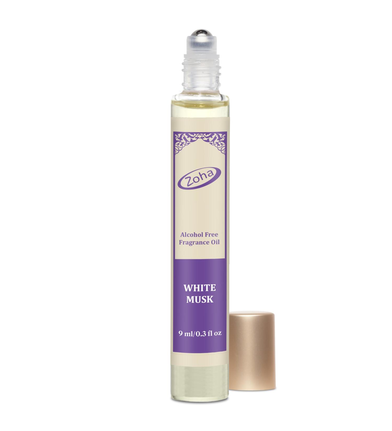 Zoha White Musk Oil Perfume for Women & Men Roll On Perfume Oil and Musk Perfume Spray Alcohol Free Skin Moisturizing Musk Oil Perfume 0.3 Fl Oz (Pack of 1) - Buy Online on GoSupps.com