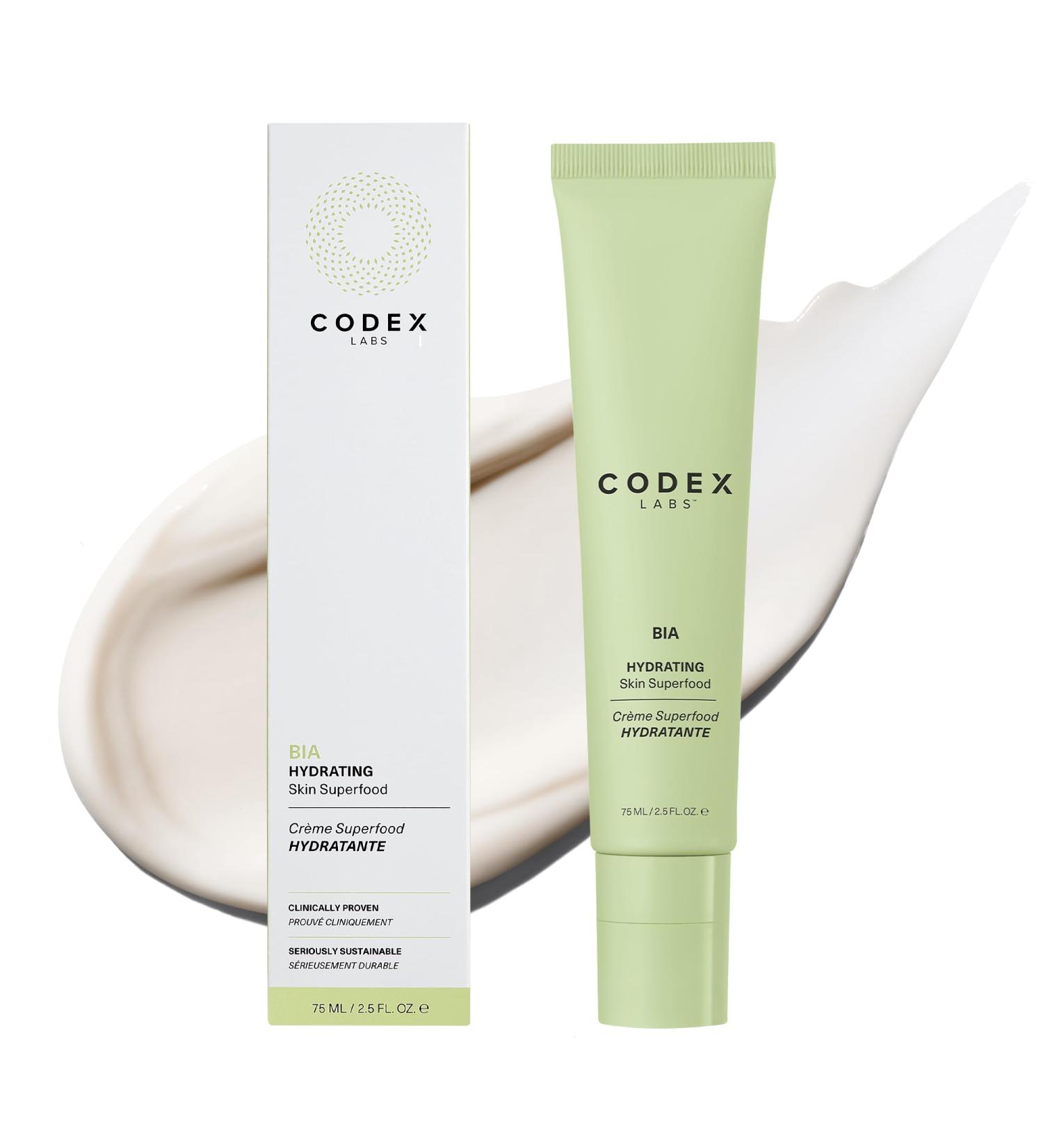 Codex Labs Bia Hydrating Skin Superfood 2.0 Face Lotion Moisturizer - Hyaluronic Acid Ceramides - Vegan & Cruelty-Free - Ideal for All Skin Types (75ml - Buy Online on GoSupps.com