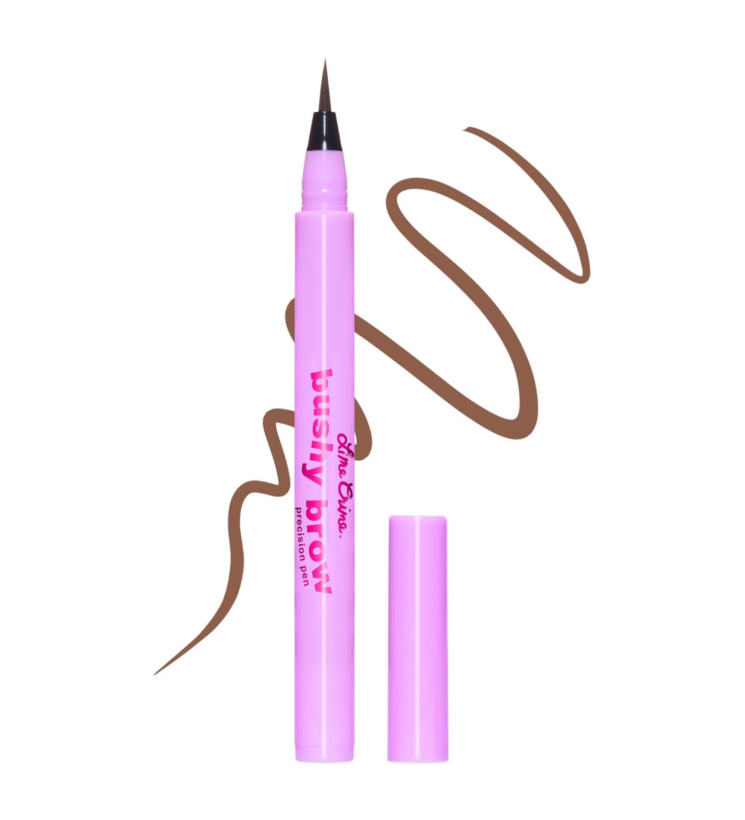 Lime Crime Bushy Brow Pen Baby Brown - Thin Precision Eyebrow Pencil for Defined, Shaped, and Filled Brows - Vegan & Cruelty-Free - Buy Online on GoSupps.com