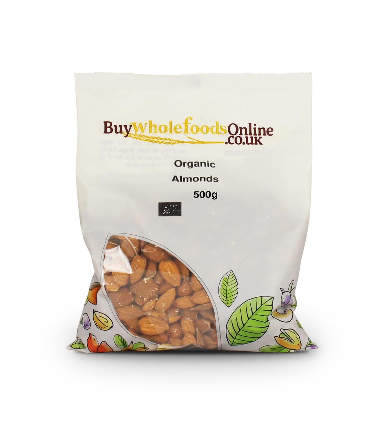Organic Almonds 500g (BWFO)