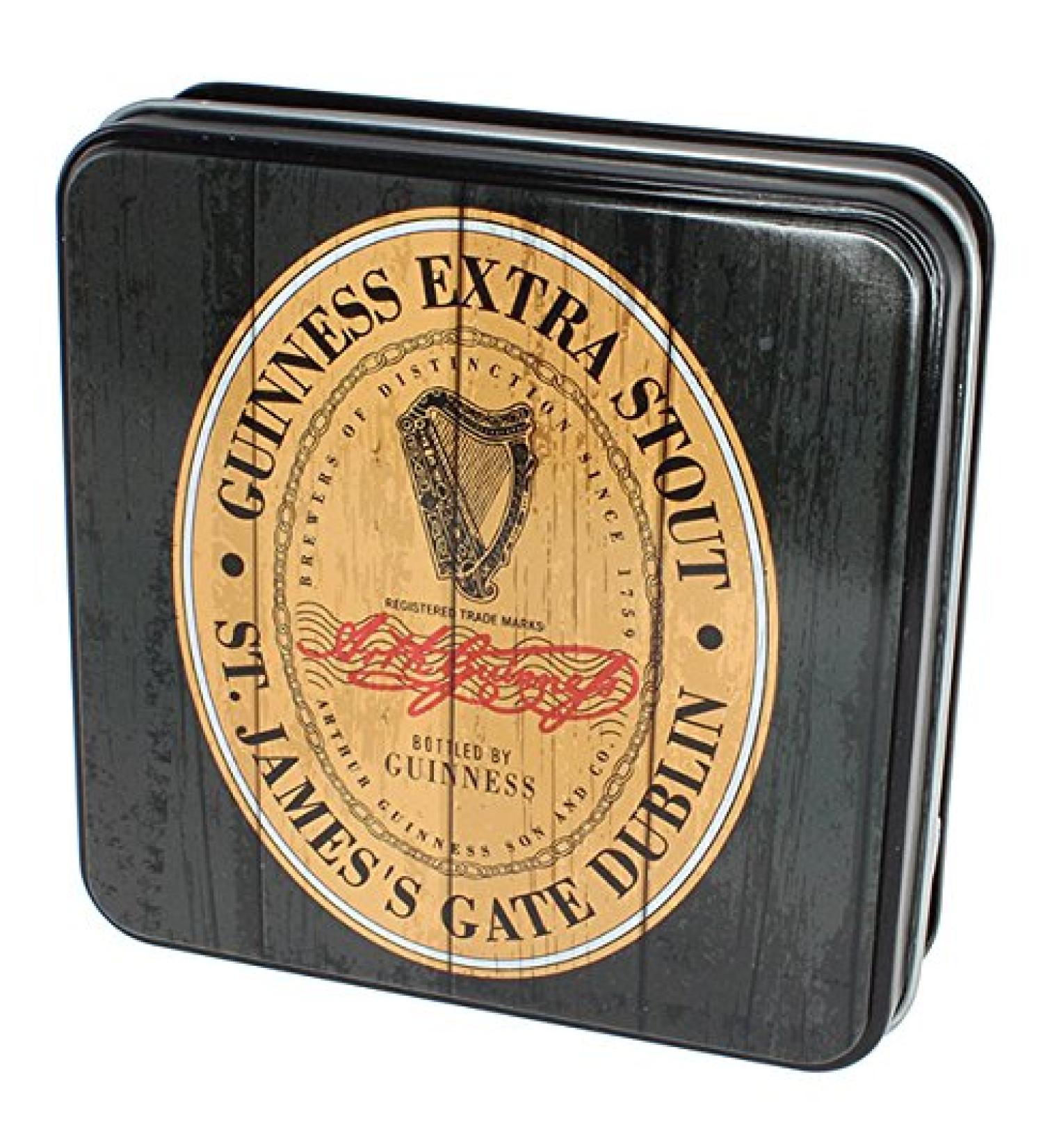 Guinness Fudge in a gift tin in the Heritage Extra Stout design 100 g