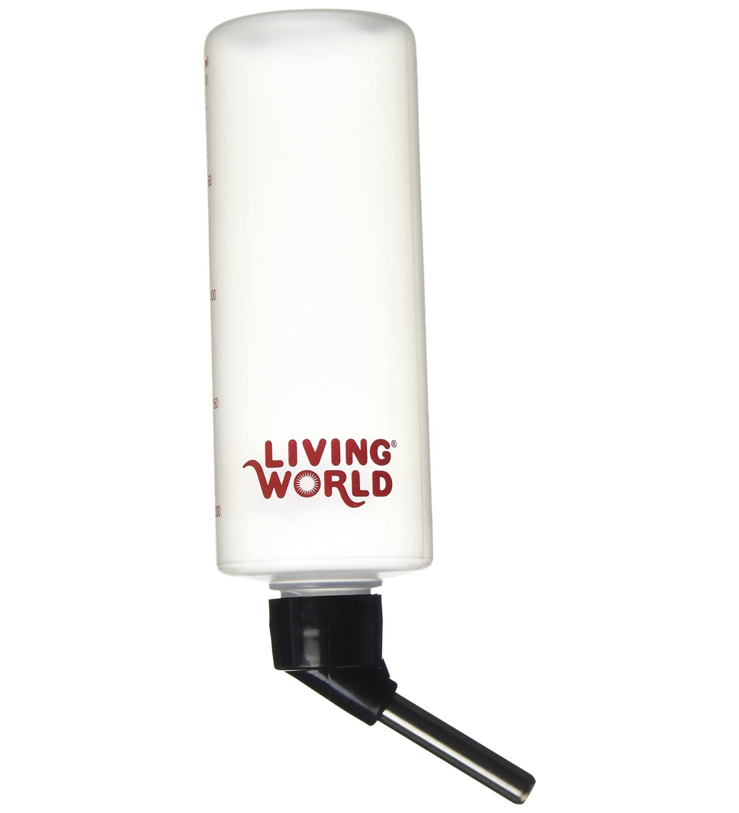 Living World Hamster Bottle 8oz with Hanger - Easy-to-Use Water Dispenser - Buy Online on GoSupps.com