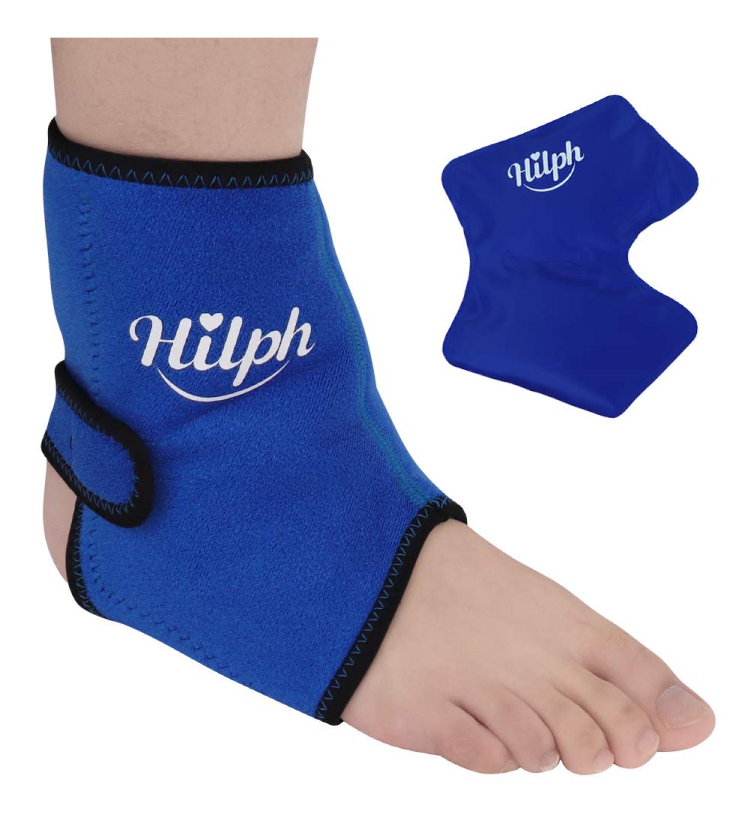 Reusable Cold Pack for Ankle Injuries - Hilph Ice Pack Wrap for Women & Kids | Fast Relief for Swelling, Pain, and Achilles Tendonitis - Buy Online on GoSupps.com