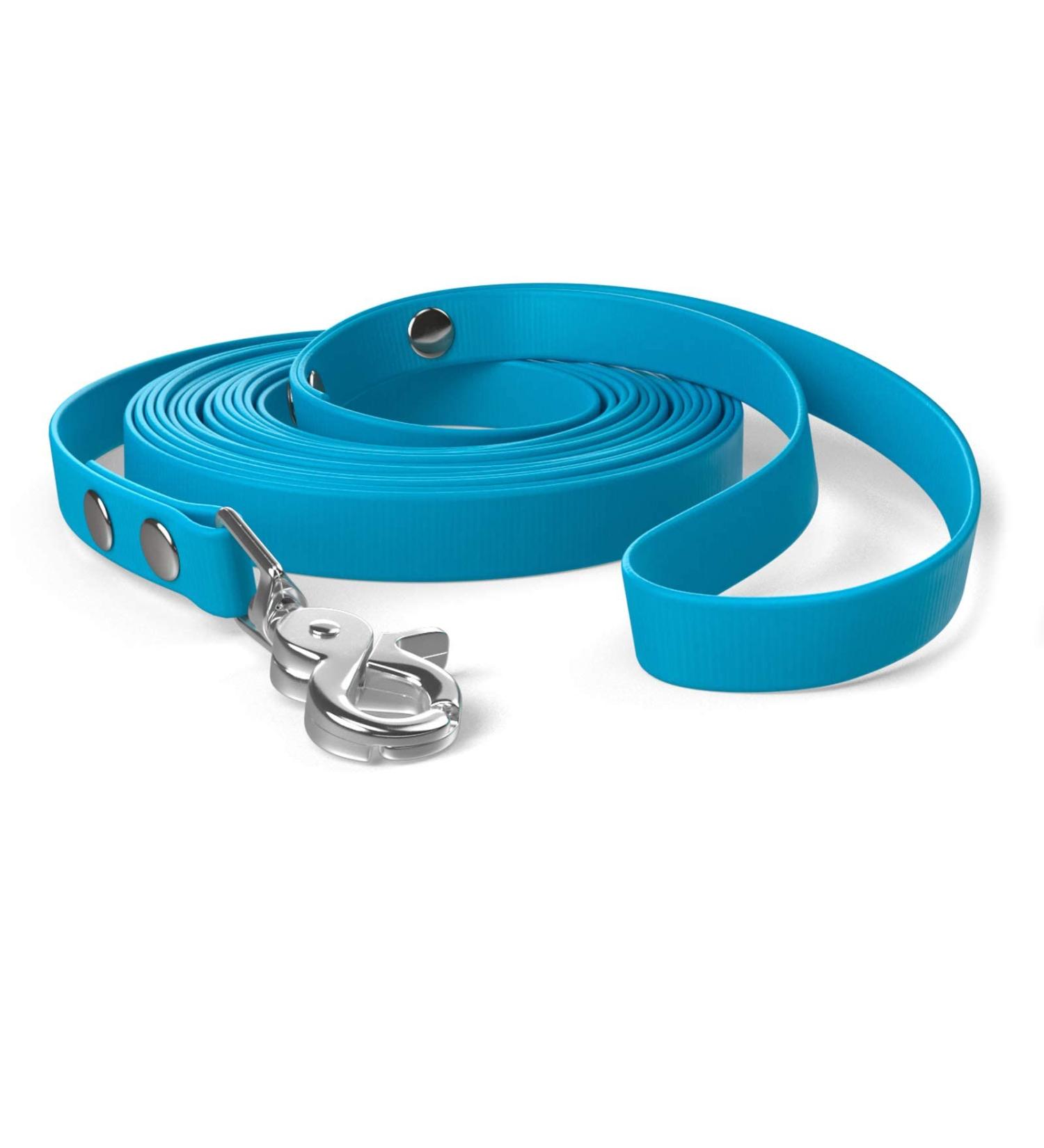 5m Dog Leash Towline - Stable Hand Loop Water & Dirt Repellent for Strong Dogs - Cyan Blue - Buy Online on GoSupps.com
