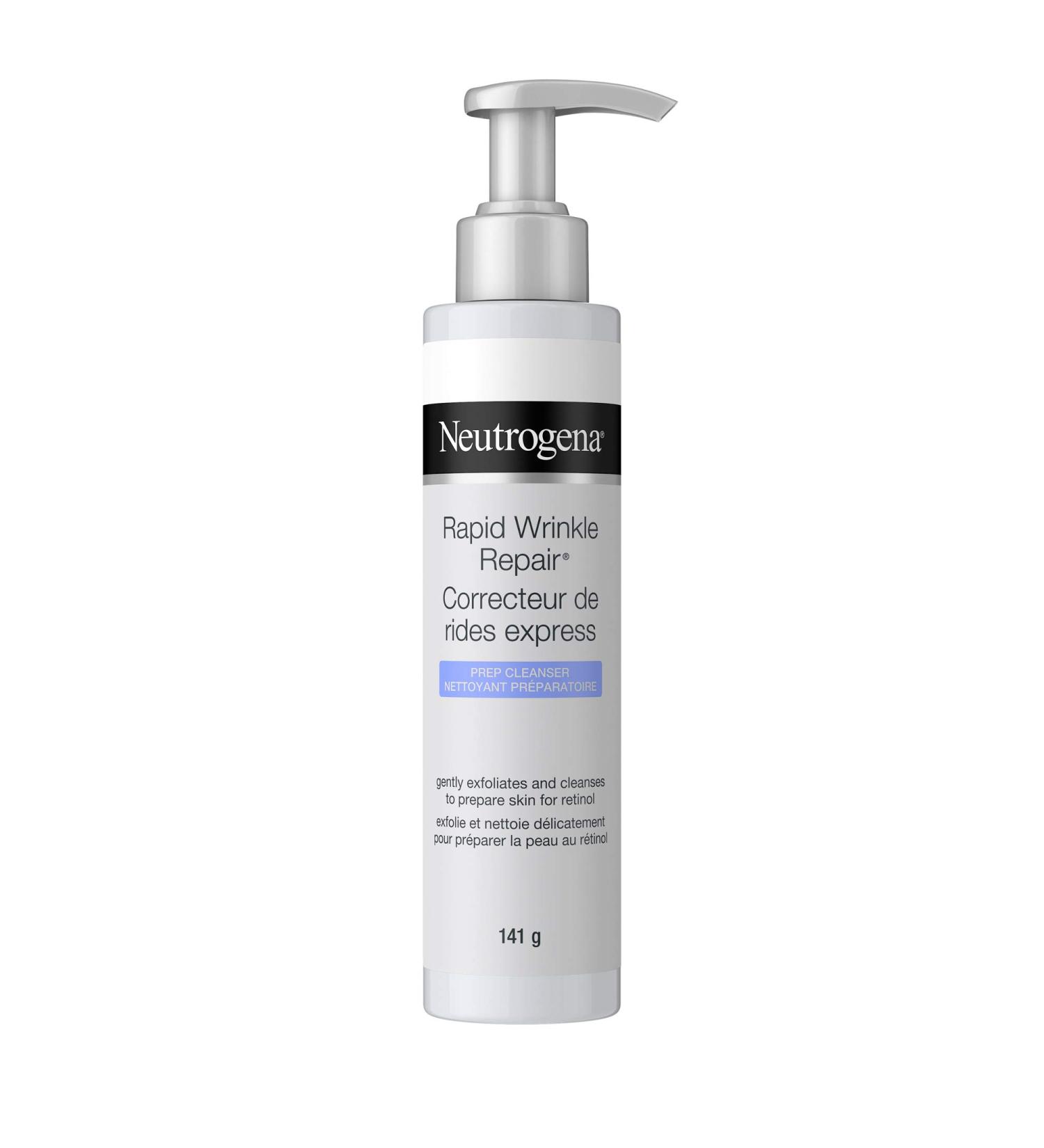 Neutrogena Facial Cleanser Rapid Wrinkle Repair Paraben Free Face Wash 141g - Buy Online on GoSupps.com