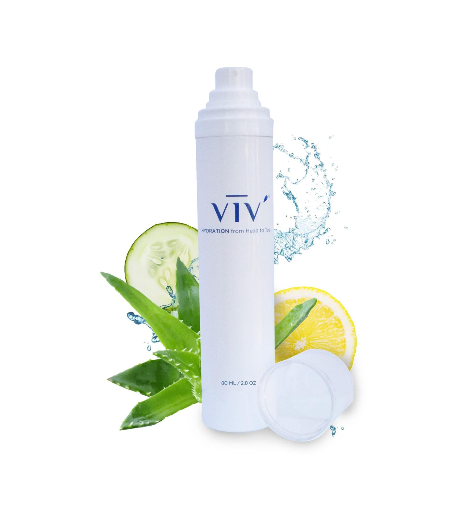 VIV HYDRATION Facial Mist & Body Spray - Refreshing White Bottle | Shop Internationally - Buy Online on GoSupps.com