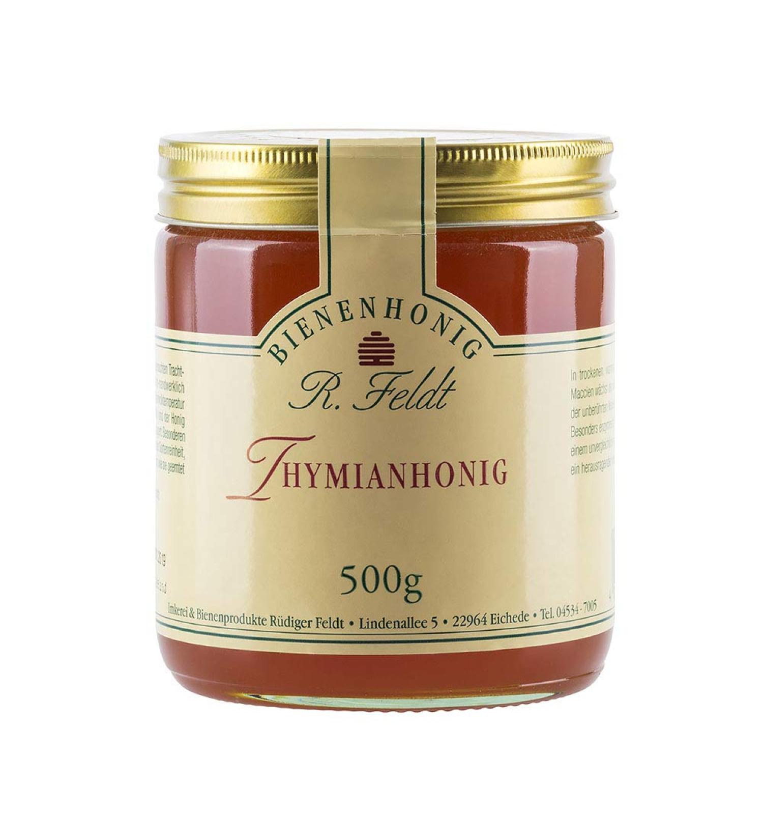 Thyme honey - aromatic natural honey from the beekeeper (500g)