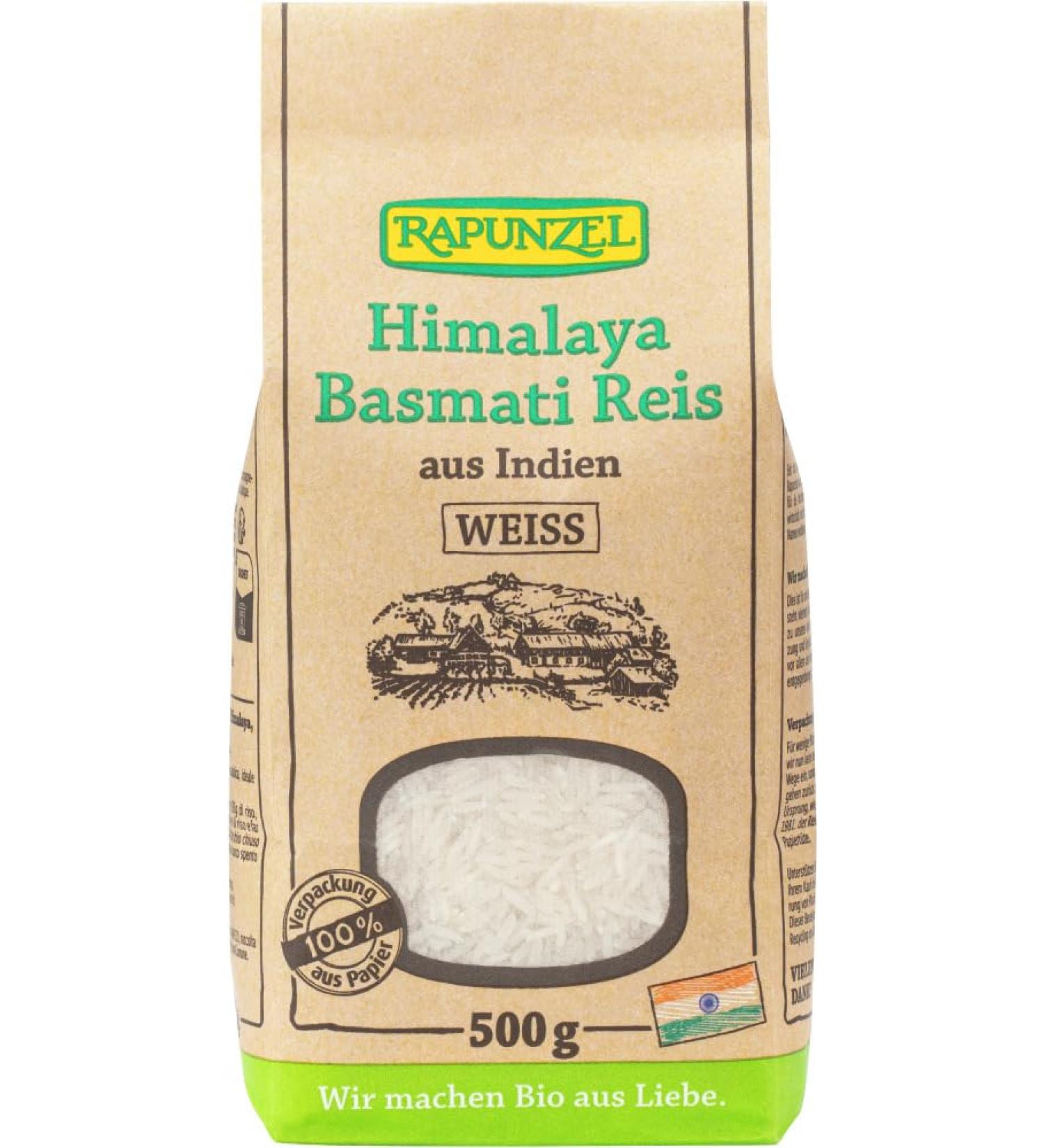 Rapunzel Rapunzel Organic Himalaya Basmati white rice (2 x 500 g)