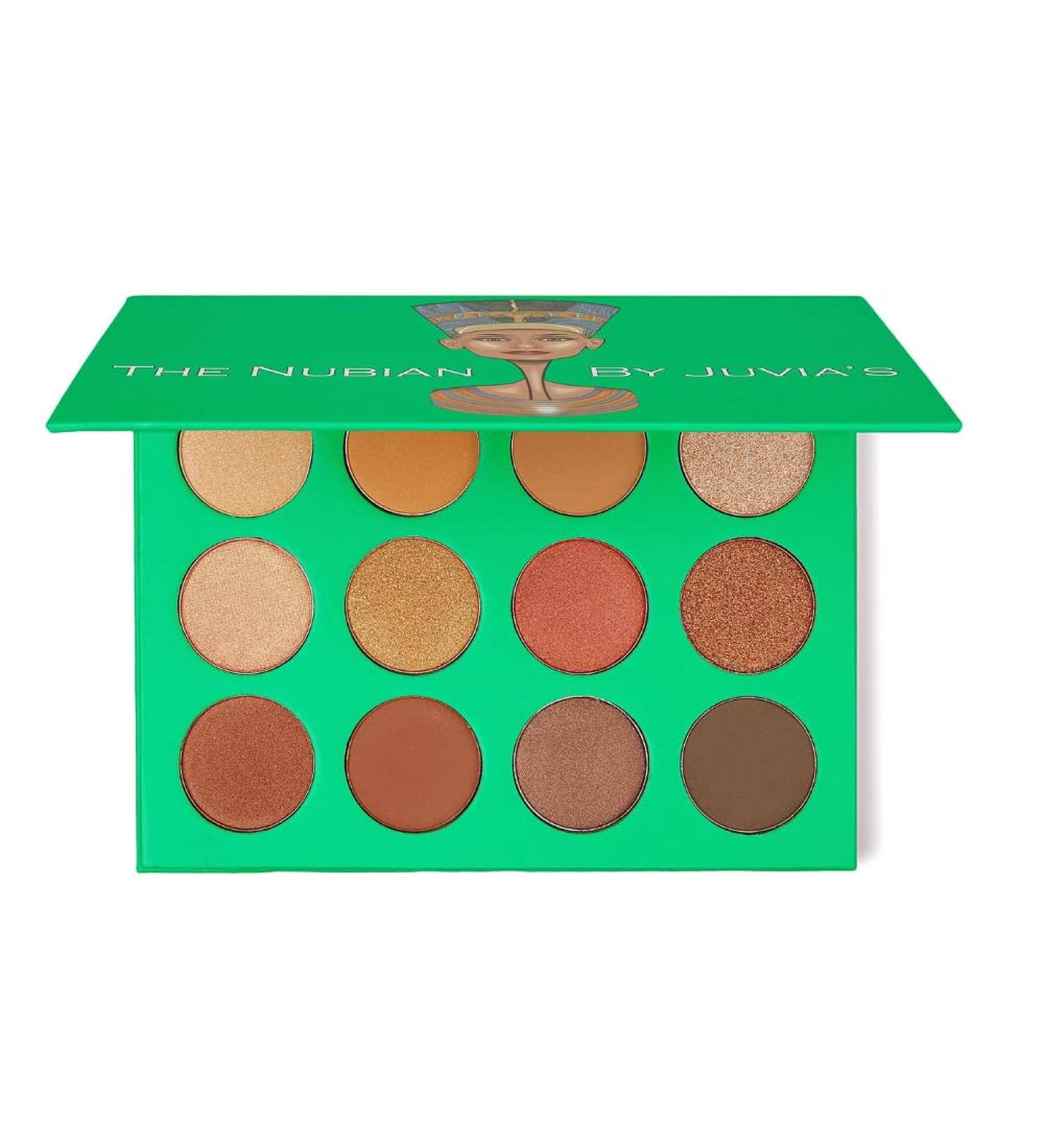 Juvia's Place Golds, Coppers, Browns & Nudes Eyeshadow Palette - 12 Shade Professional Eye Makeup Palette - Buy Online on GoSupps.com