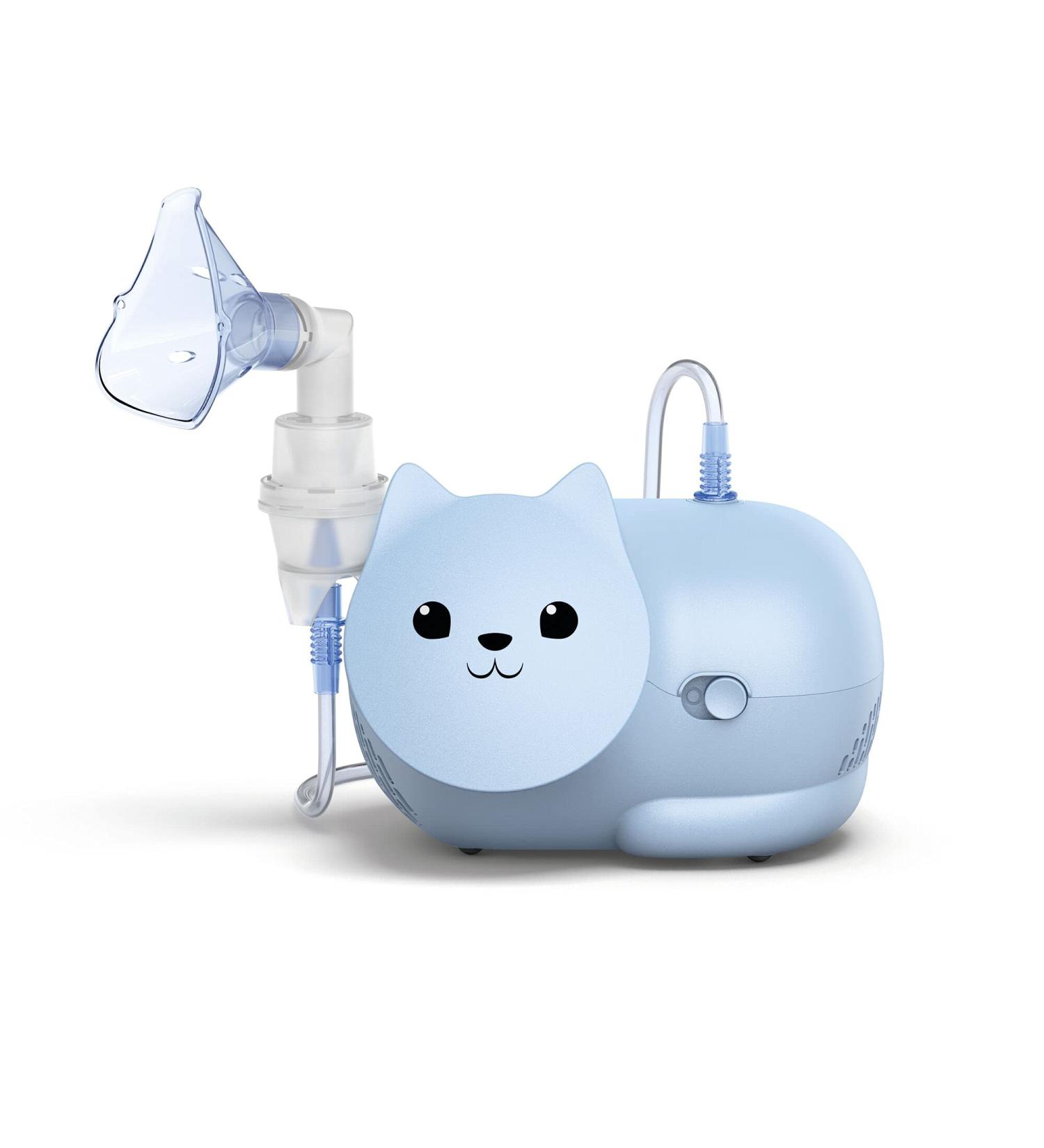 Omron Nami Cat Inhaler for Kids | Child-Friendly Device for Cough Runny Nose Bronchitis & Asthma Treatment - Buy Online on GoSupps.com