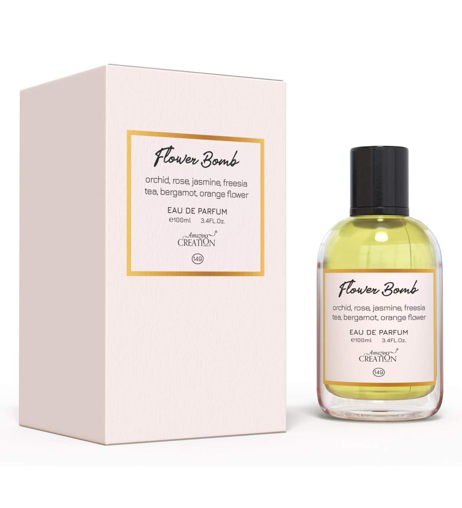 Amazing Creation-Flower Bomb- Eau de Parfum- Inspired By Flower Bomb-Women's Perfume - Fragrance - 3.4 Fl Oz-100ml EDP