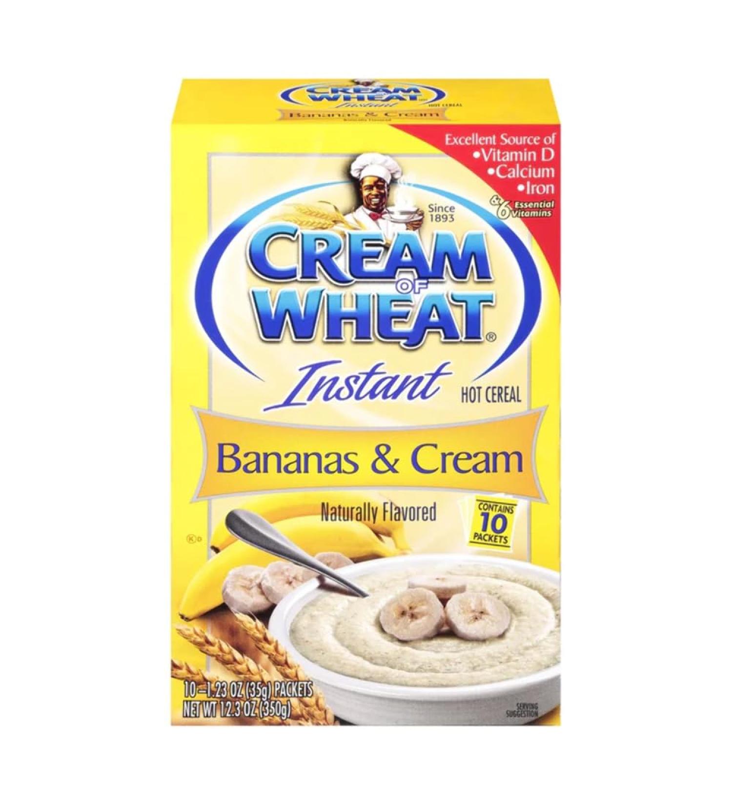 Cream of Wheat Instant Banana Cereal 10 Pack x 350g gross weight 435g-Mas