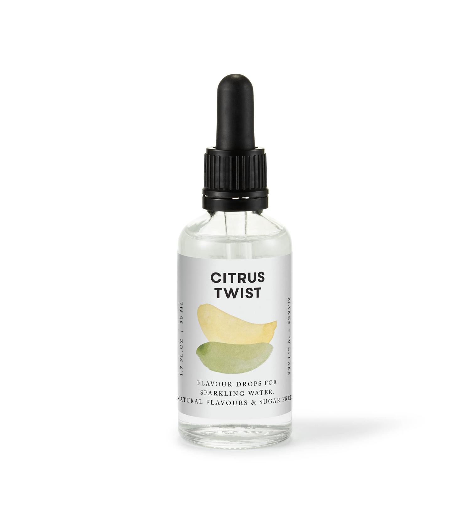 Aarke Citrus Twist Flavour Drops 50ml - Enhance Sparkling Water Taste - Buy Online on GoSupps.com